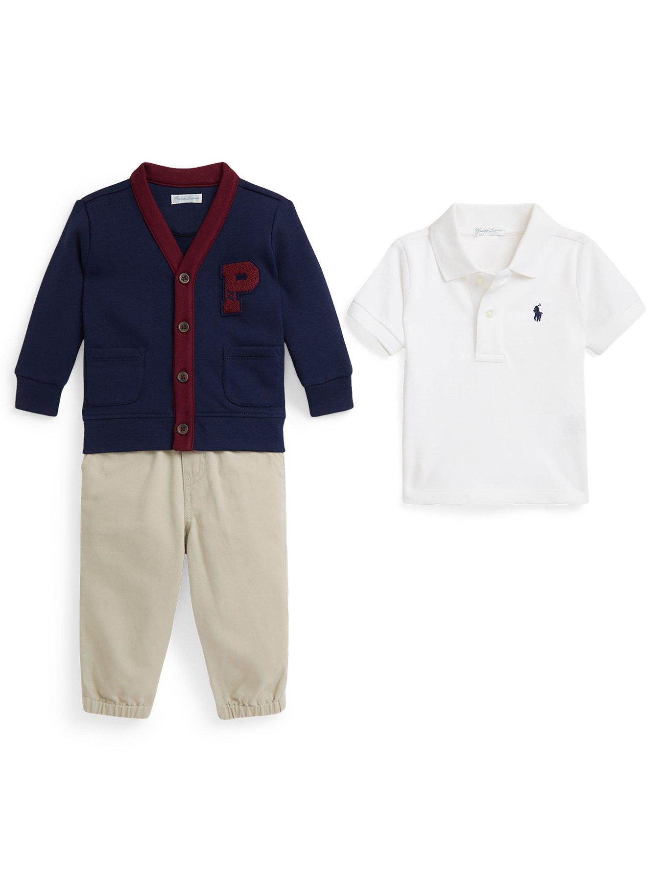 undefined Baby Boys 3 Piece Outfit - Multi