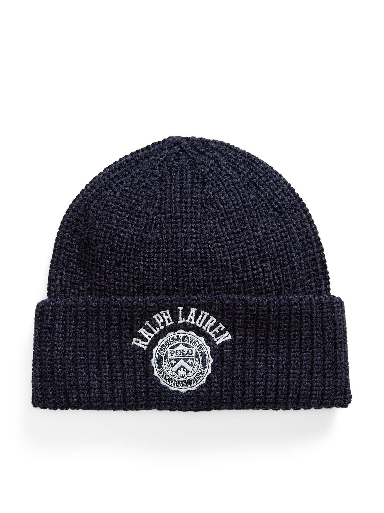 undefined Boys Logo Beanie Hat - Navy