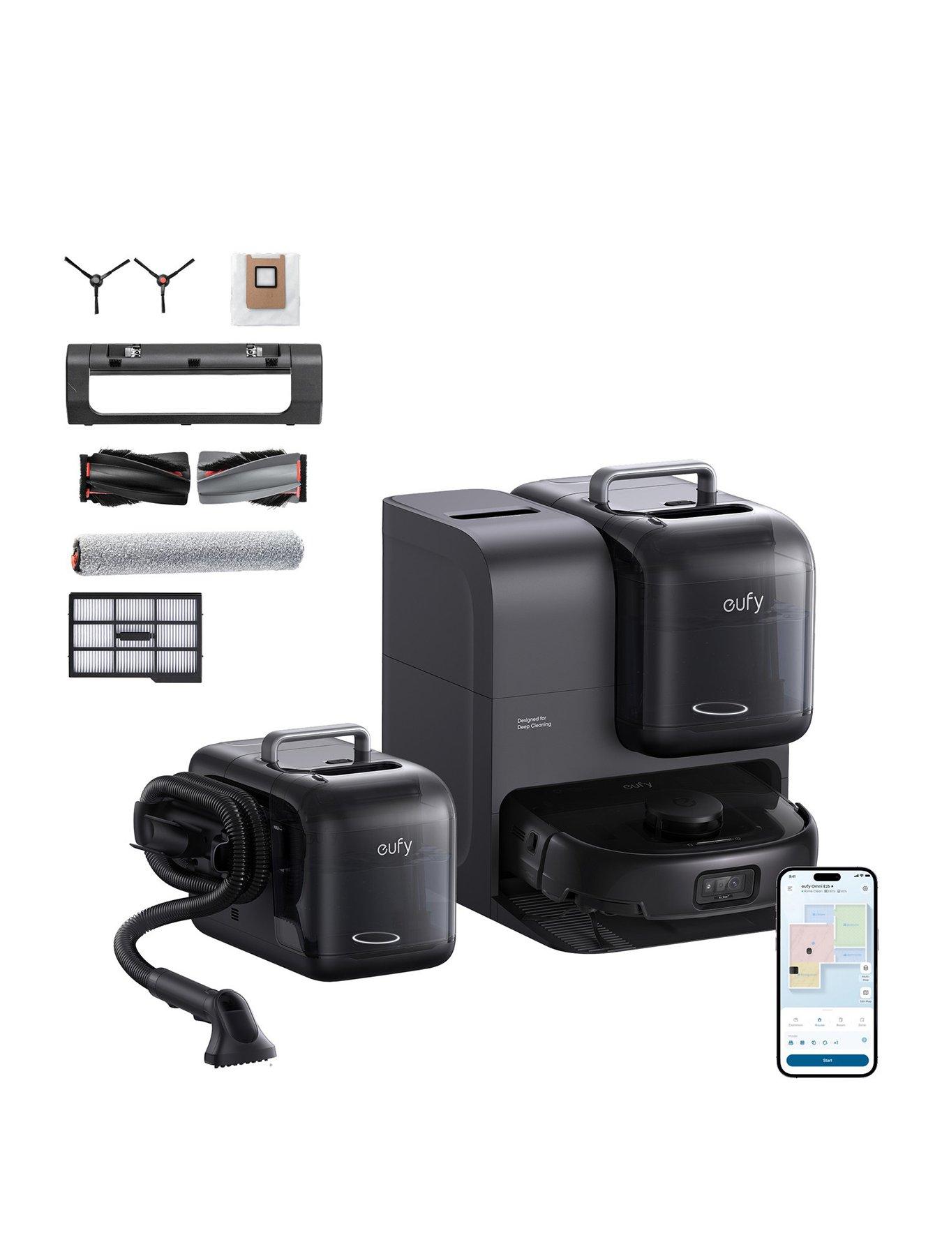 Eufy Omni E28 Robot Vacuum  &  Mop with Portable Deep Cleaner