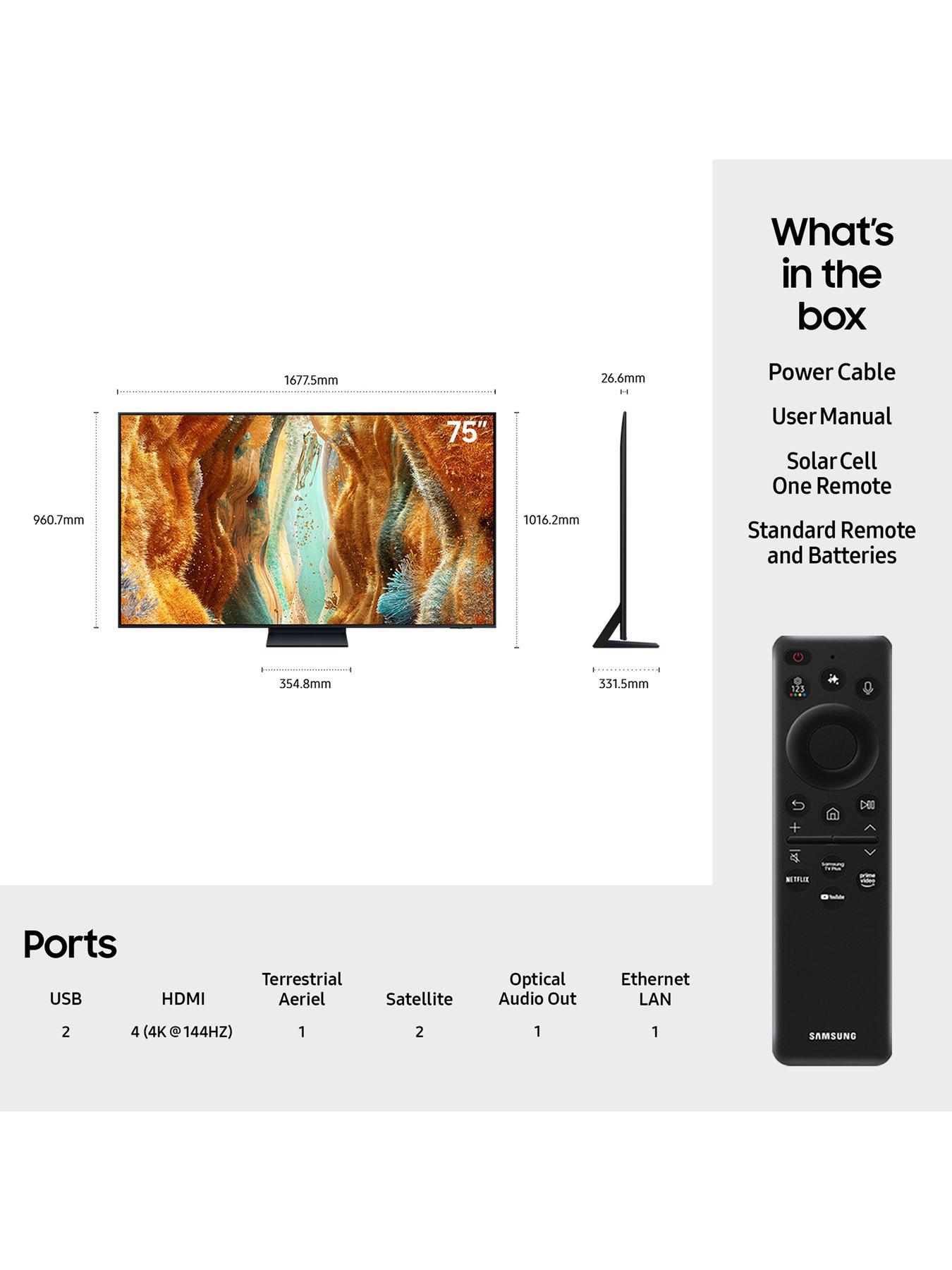 Image 6 of 8 of Samsung QN70F 75-inch&nbsp;Neo QLED 4K Vision AI Smart TV&nbsp;-&nbsp;QE75QN70F