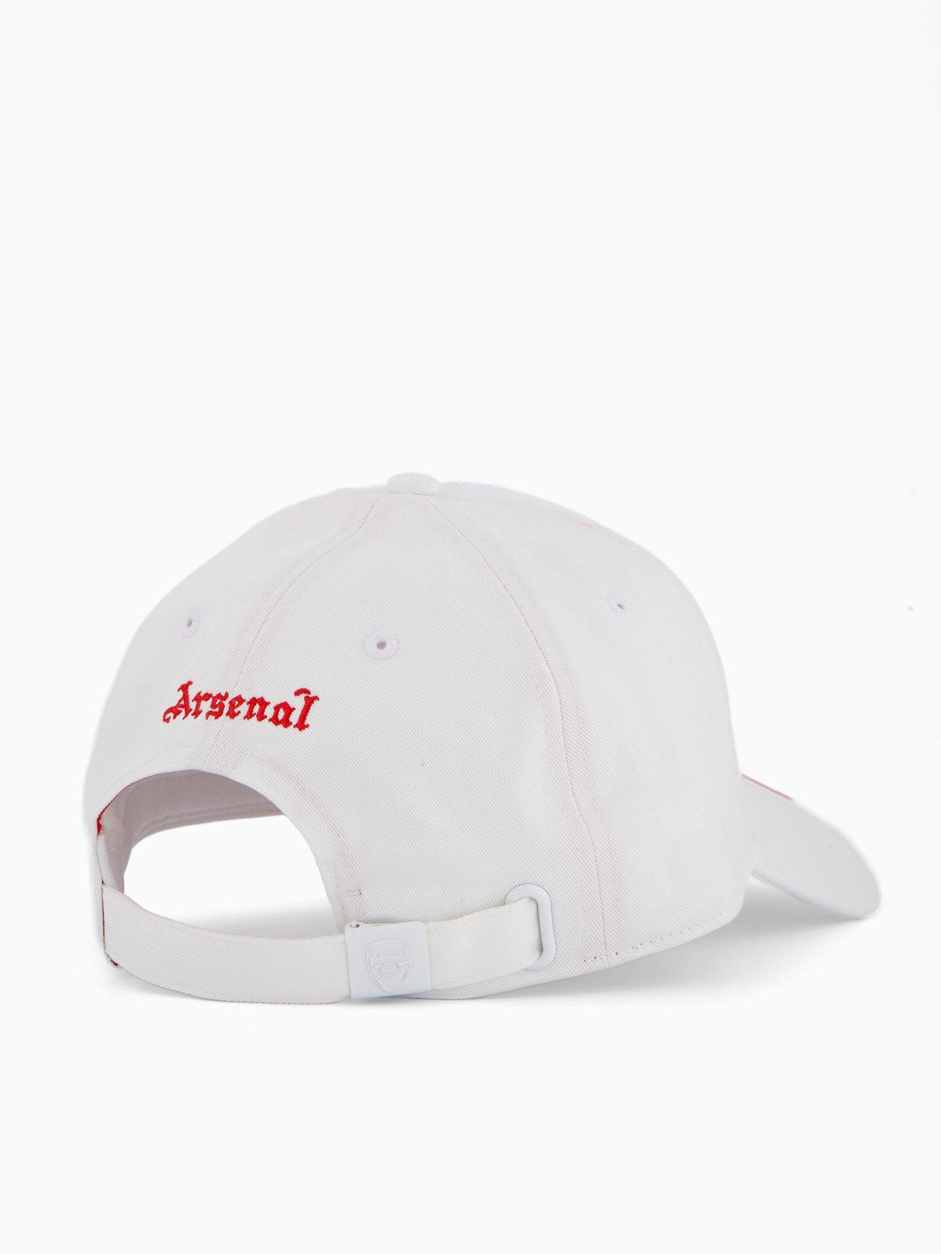  image of adidas-unisex-arsenal-baseball-cap-white