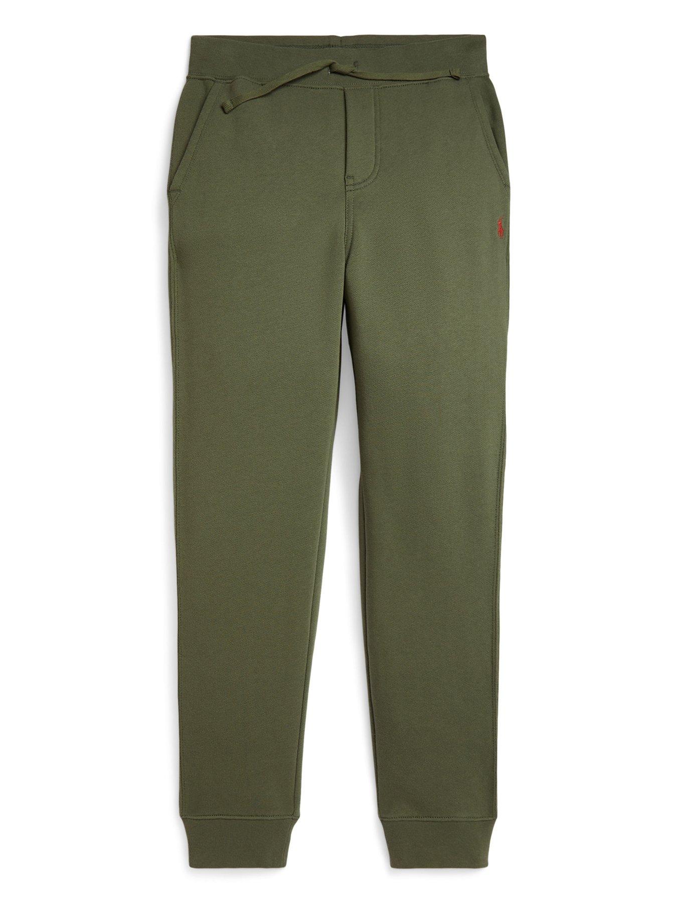 undefined Boys Jog Pants - Olive