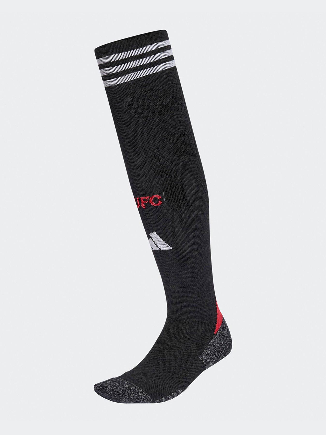 undefined Mens Manchester United 25/26 Home Football Socks - Black