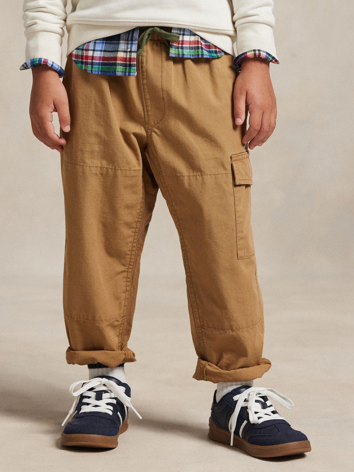 Polo Ralph Lauren Younger Boys Utility Pants - Light Brown