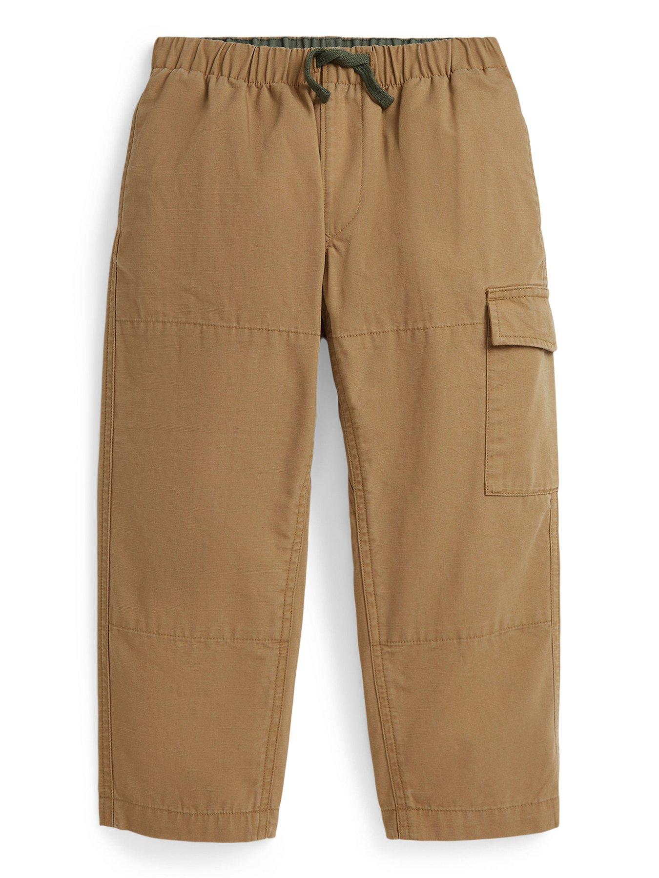undefined Younger Boys Utility Pants - Light Brown