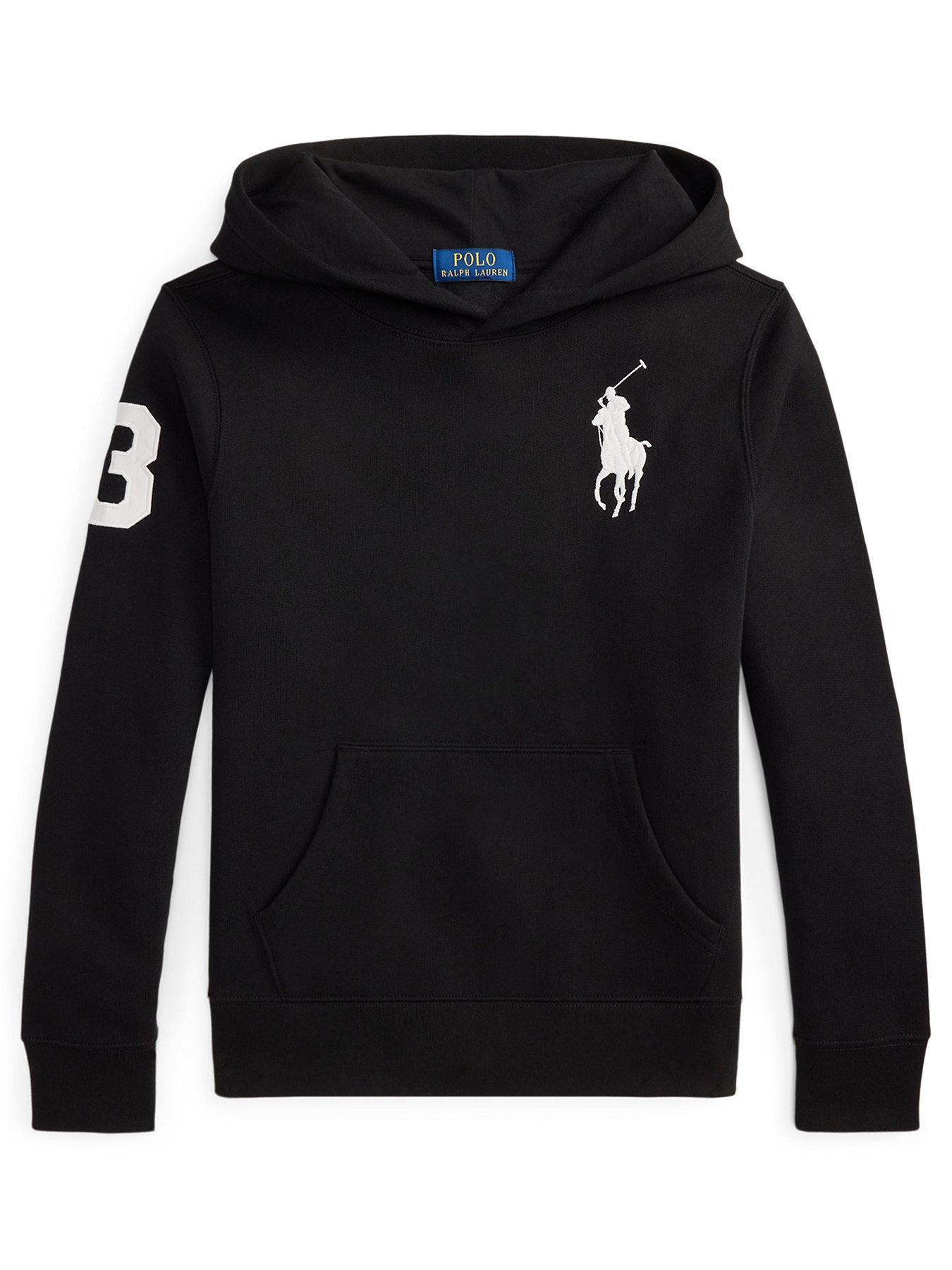 undefined Boys Logo Hoodie - Black
