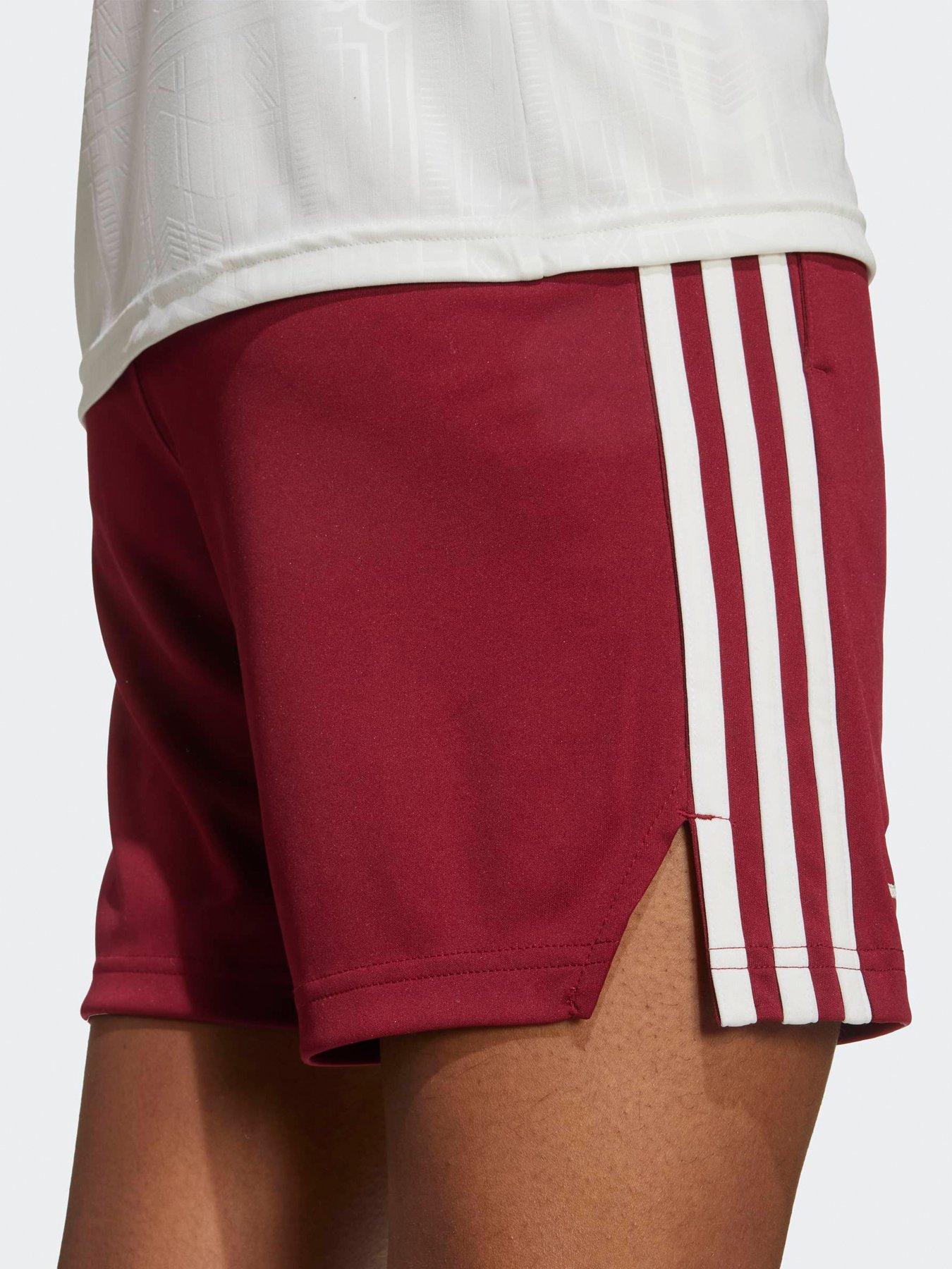  image of adidas-kids-arsenal-2526-third-football-shorts-red