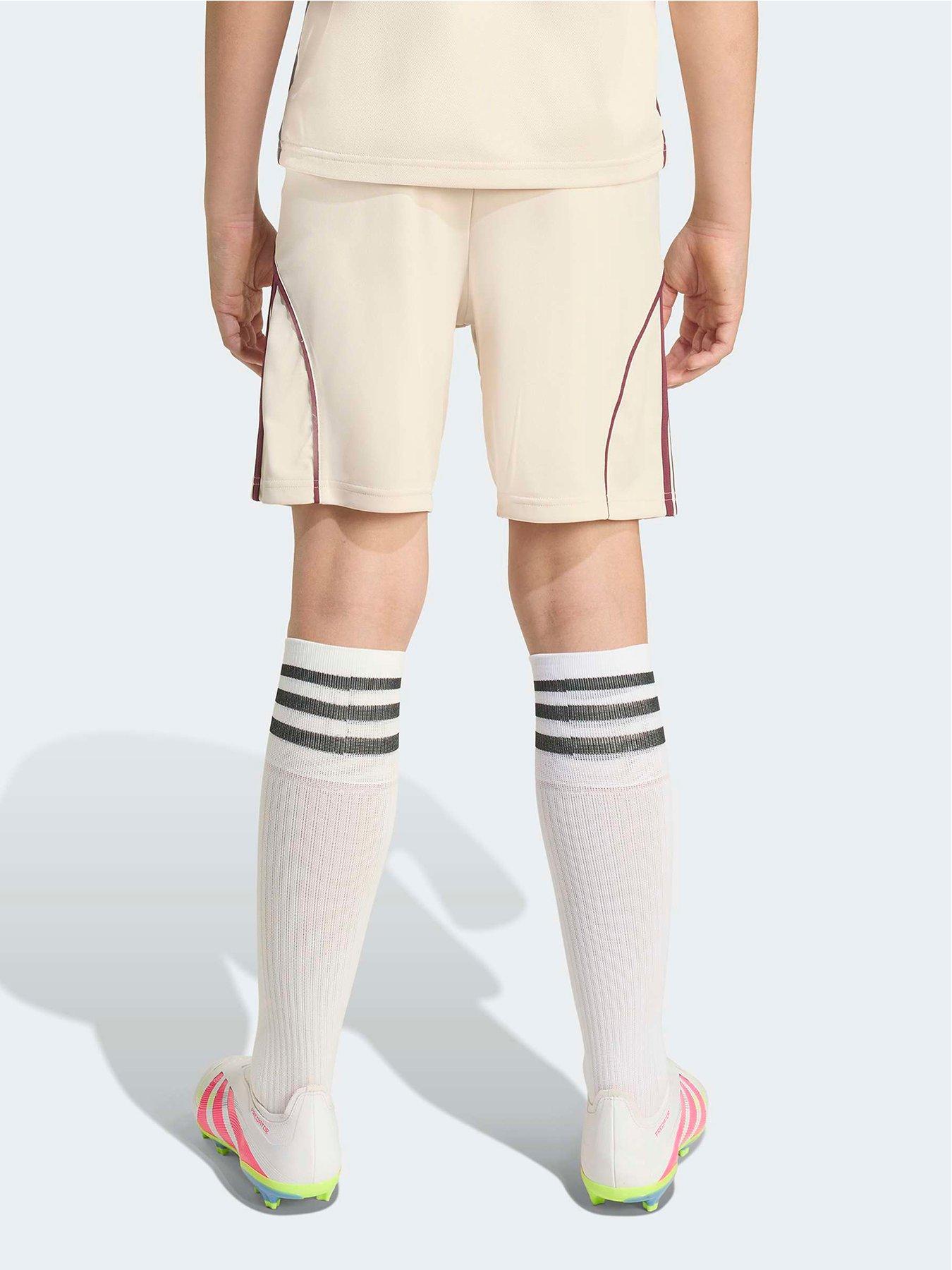  image of adidas-boys-ajax-amsterdam-2526-third-football-shorts-beige