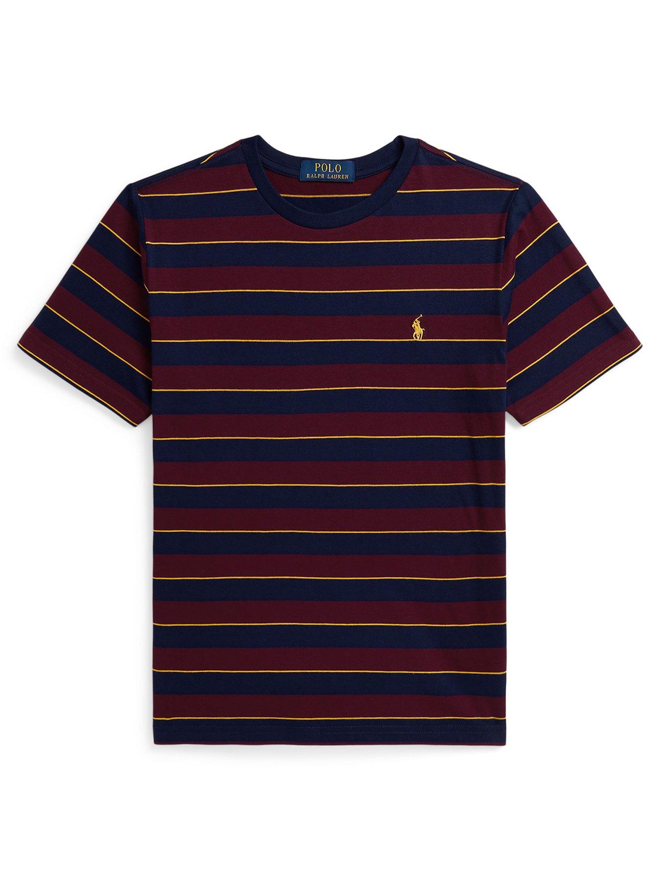 Polo Ralph Lauren Boys Short Sleeve Stripe T-Shirt - Multi