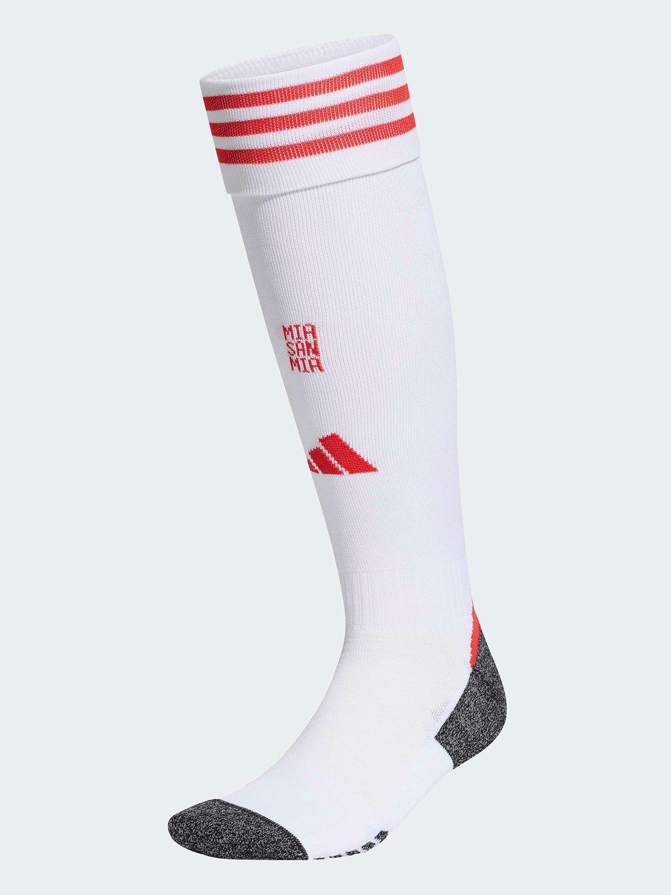 Image 1 of 3 of adidas FC Bayern 25/26 Home Football Socks - White