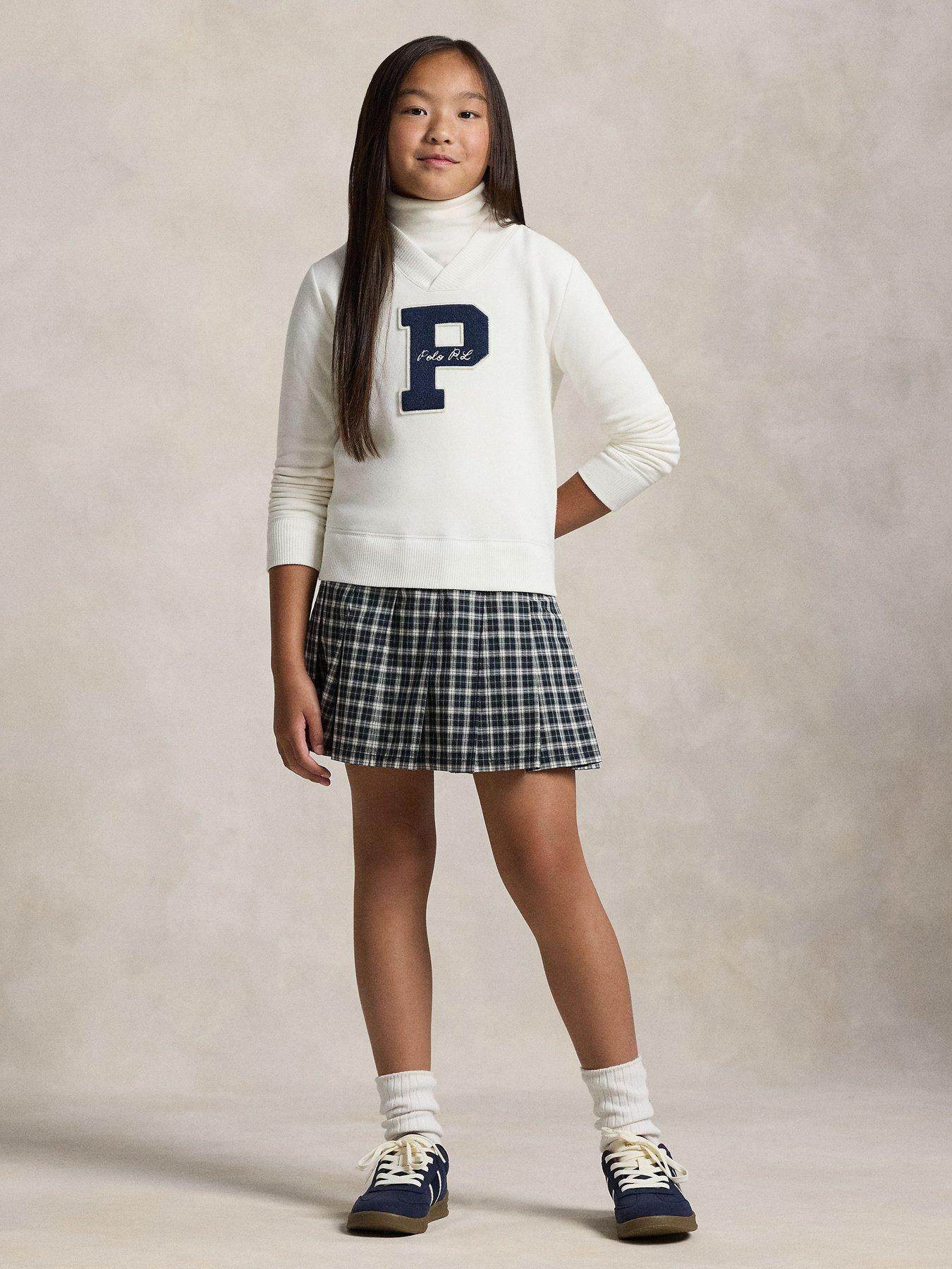 undefined Girls 2 In 1 Sweater Dress - Navy