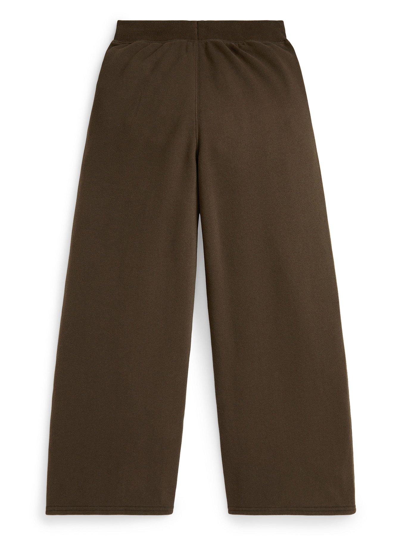  image of polo-ralph-lauren-girls-varsity-sweat-pants-brown