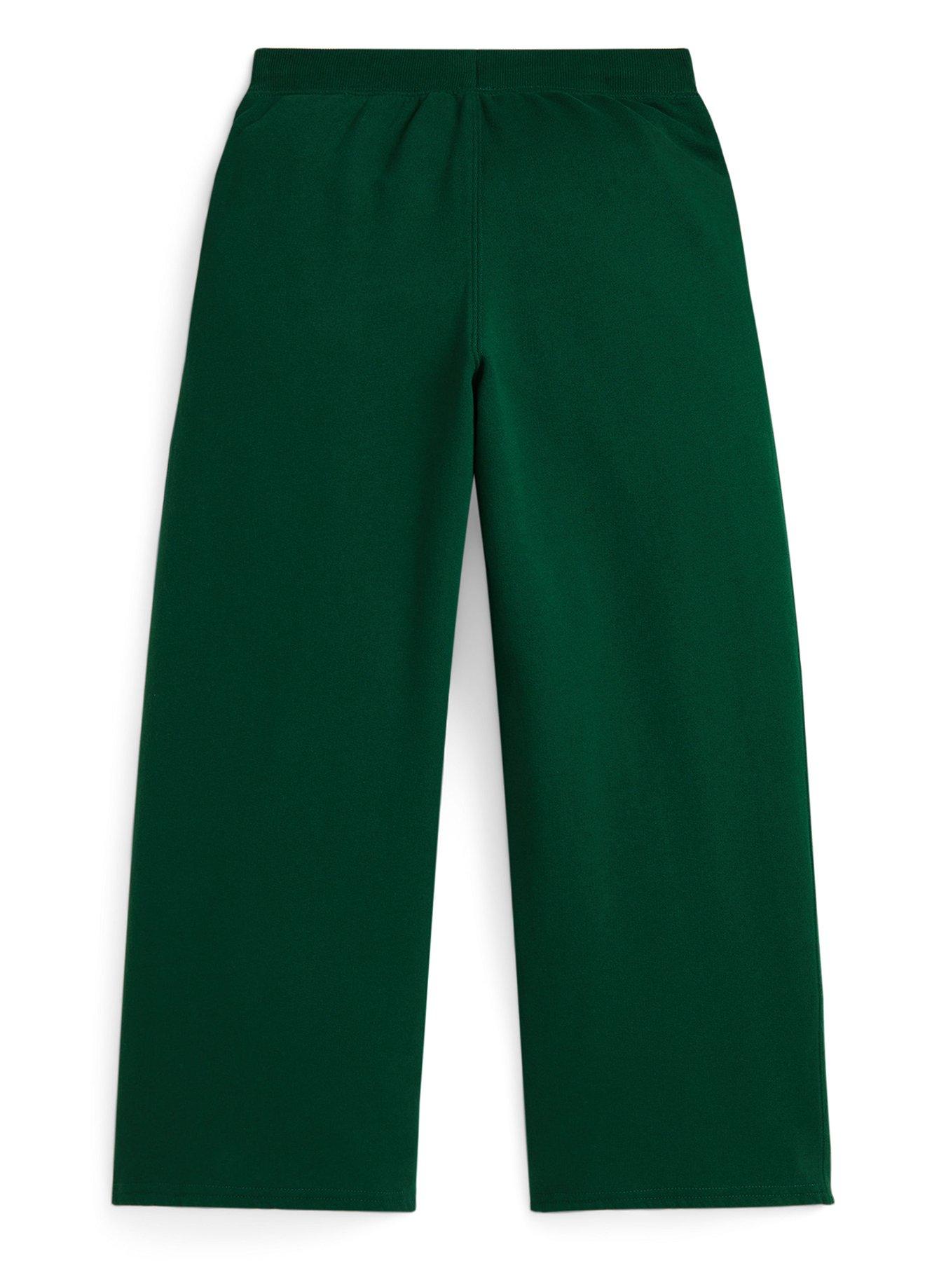  image of polo-ralph-lauren-girls-varsity-sweat-pants-green