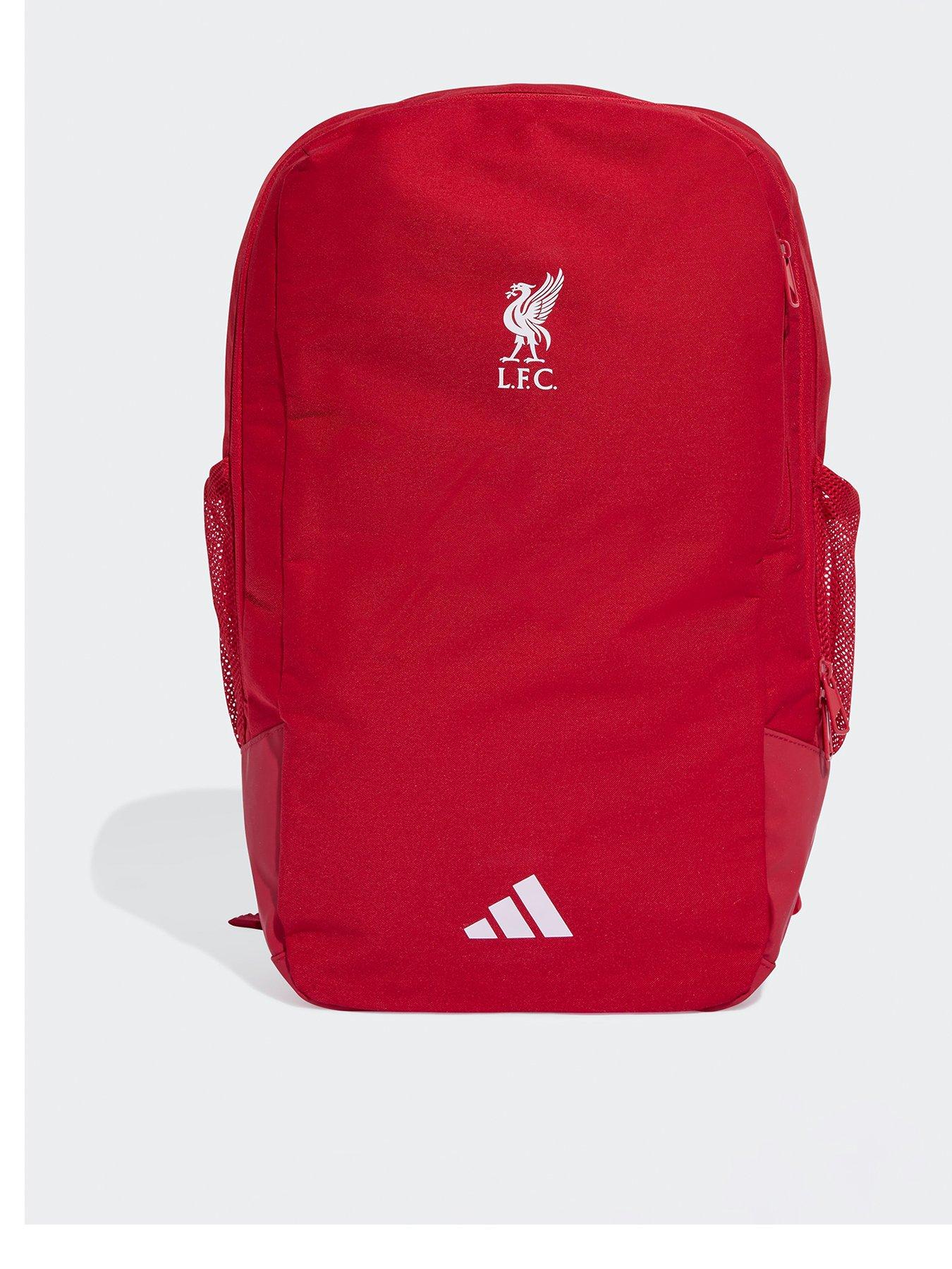 front image of adidas-unisex-liverpool-fc-backpack-red
