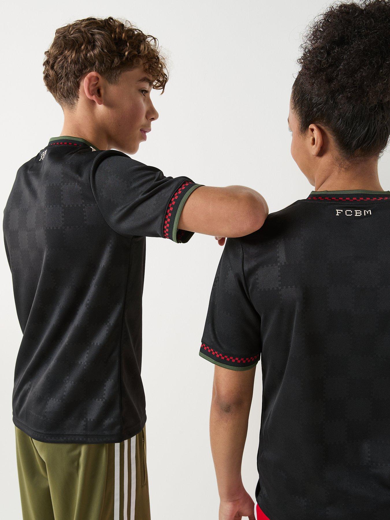 Image 2 of 6 of adidas Kids Fc Bayern 25/26 Third Football Shirt - Black