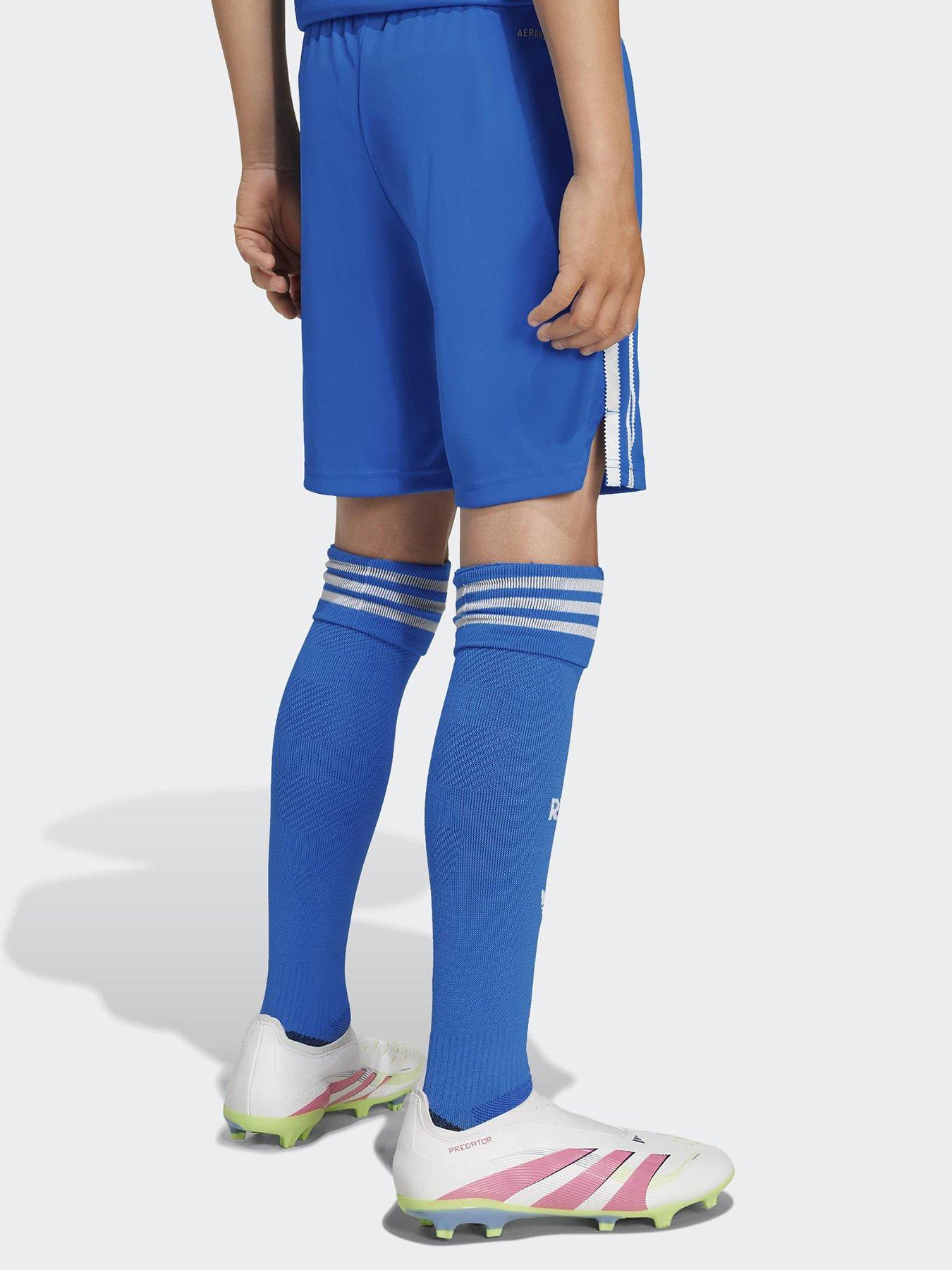 Image 3 of 5 of adidas Kids Real Madrid 25/26 Third Kit Football Shorts - Blue