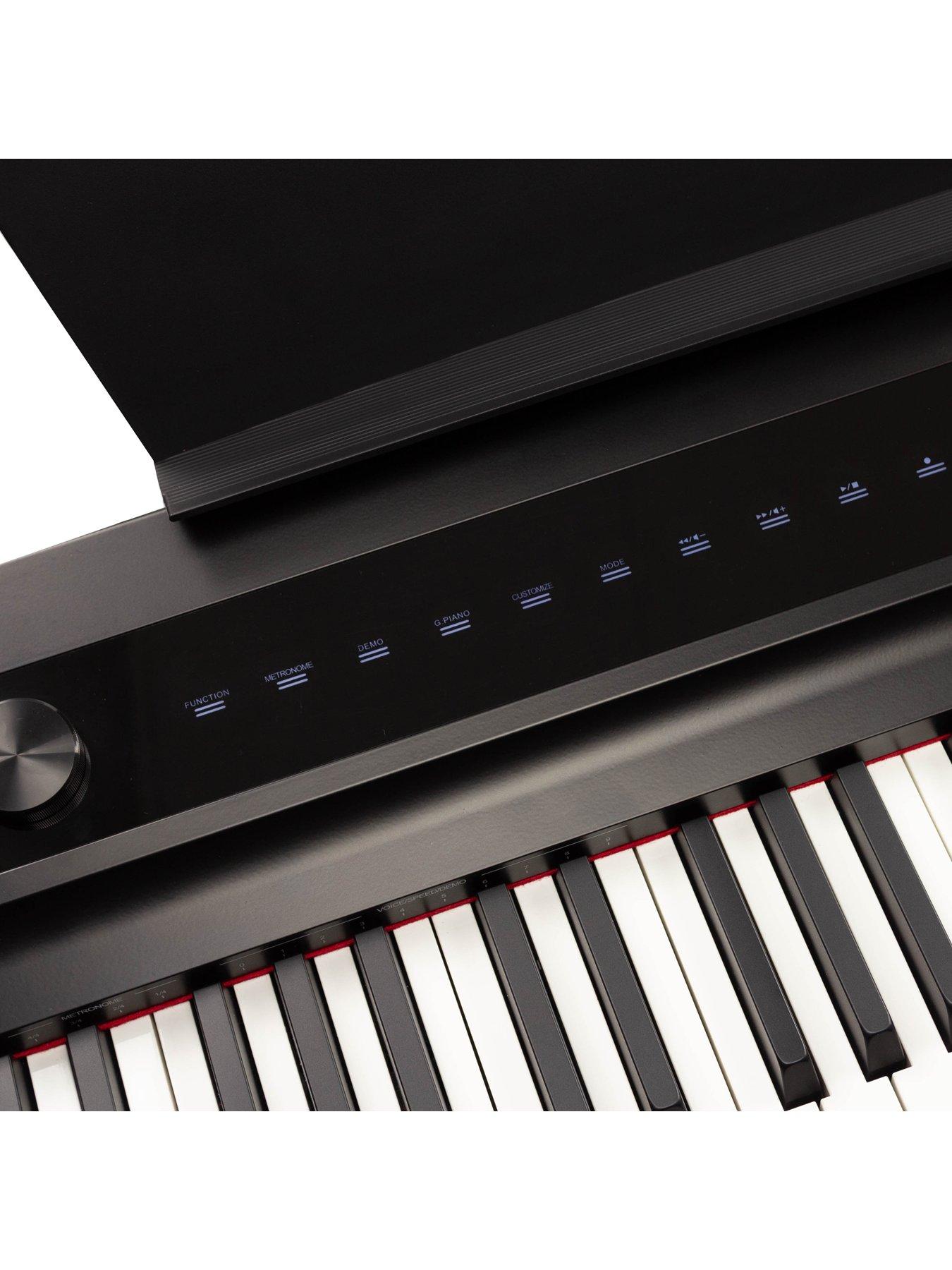 Image 6 of 7 of RockJam 88 Key Weighted Digital Piano, Full-Size Electric Piano with Hammer Action, Bluetooth, MIDI, and Learning Apps