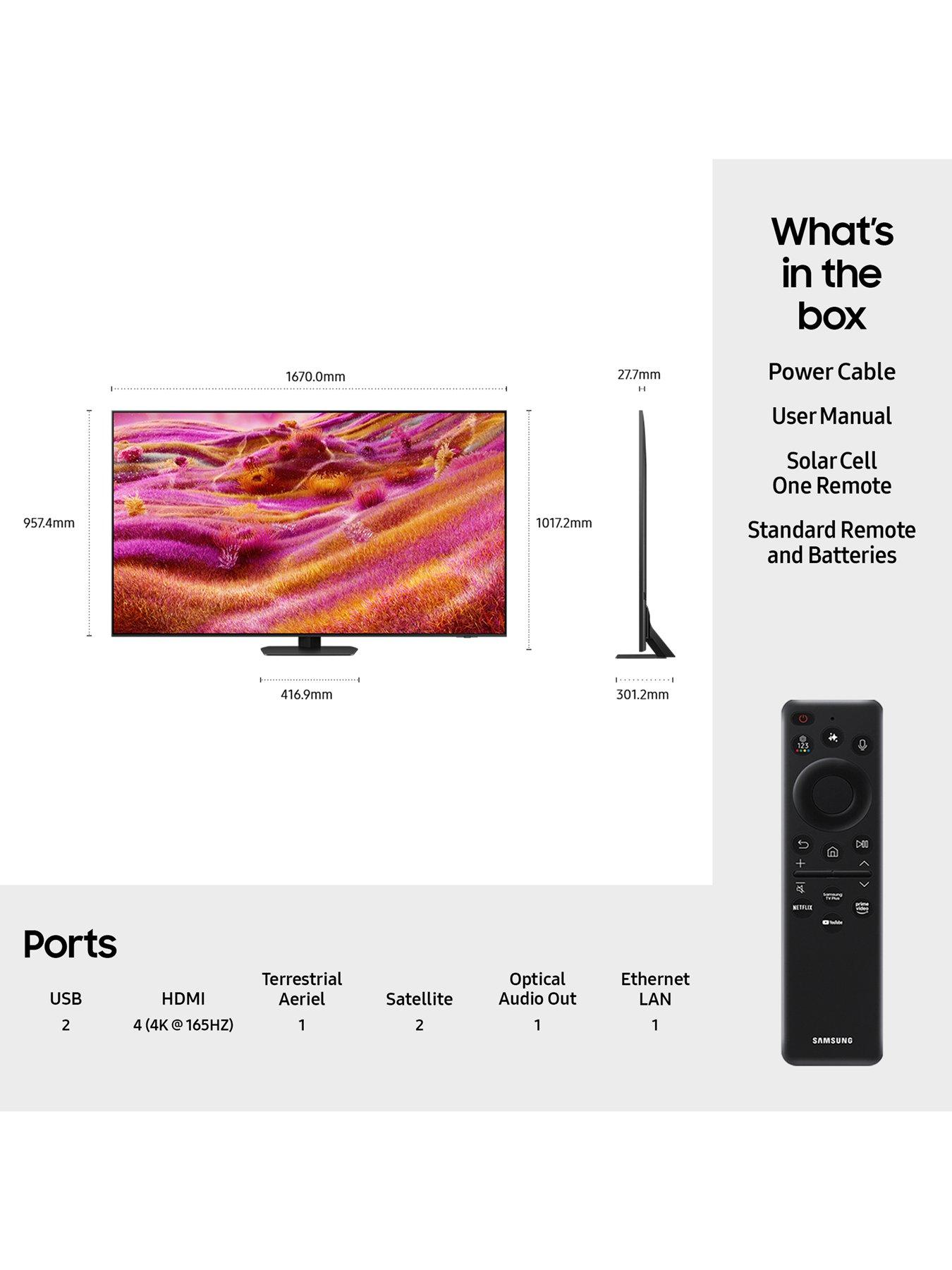 Image 7 of 8 of Samsung QN90F 75-inch Neo QLED 4K Mini LED Vision AI Smart TV - QE75QN90F