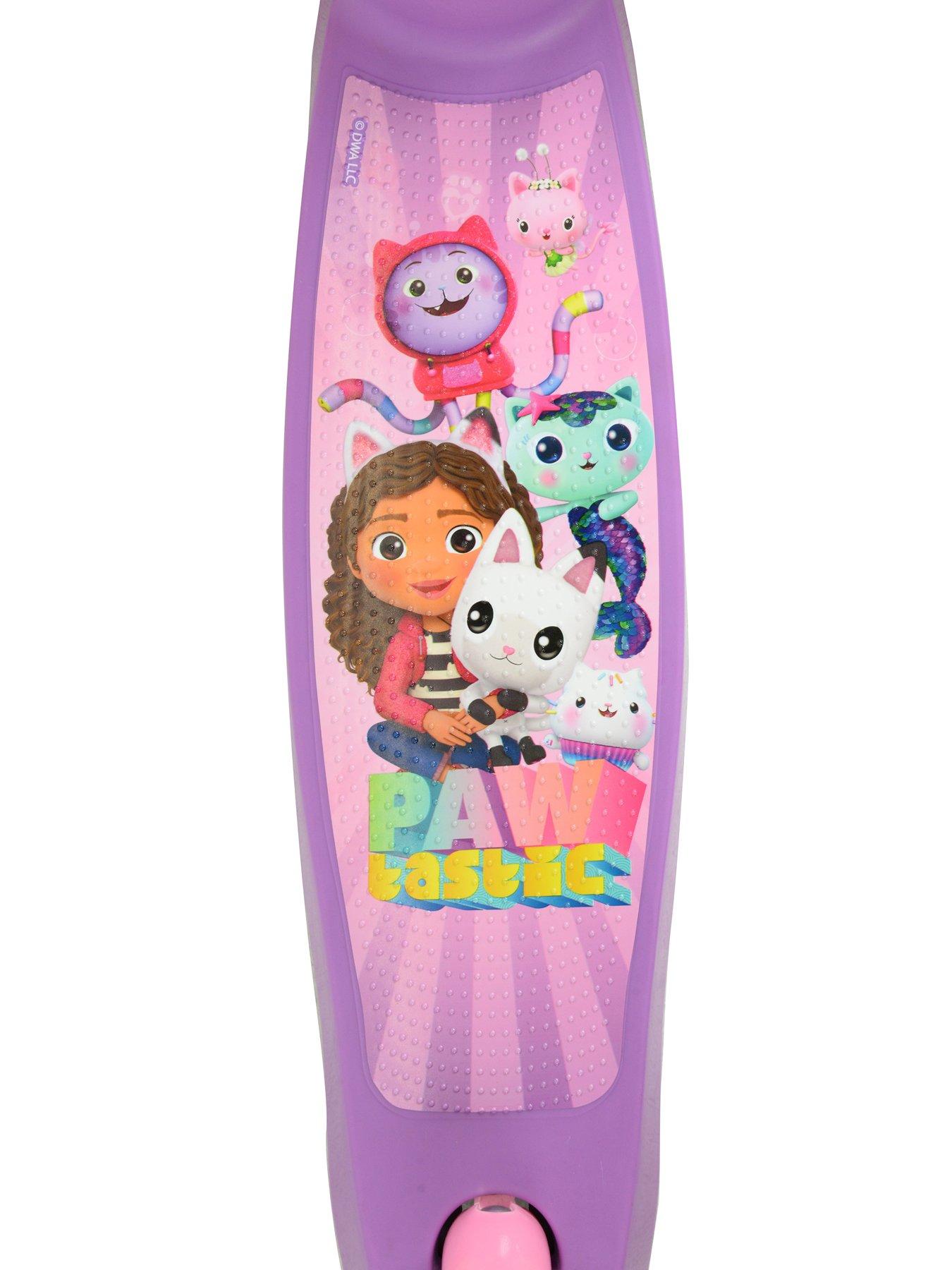  image of gabbys-dollhouse-tilt-n-turn-scooter-with-light-up-wheels