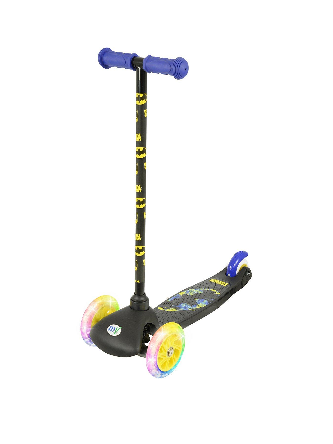 Image 1 of 7 of Batman Tilt n Turn Scooter with Light Up Wheels and Stickers