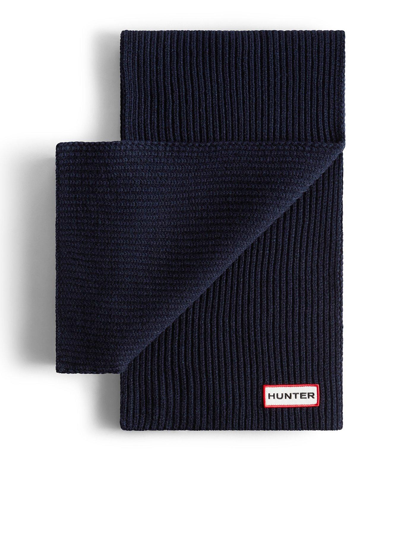 Hunter Unisex Jura Cuff Beanie/scarf Box Set - Navy