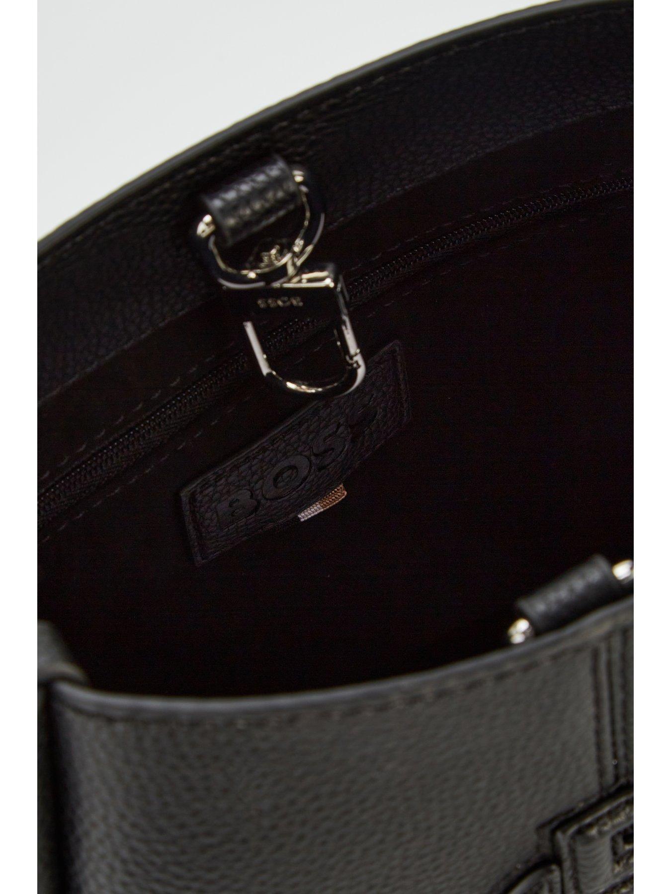 Image 4 of 4 of BOSS Anett Hobo Bag - Black