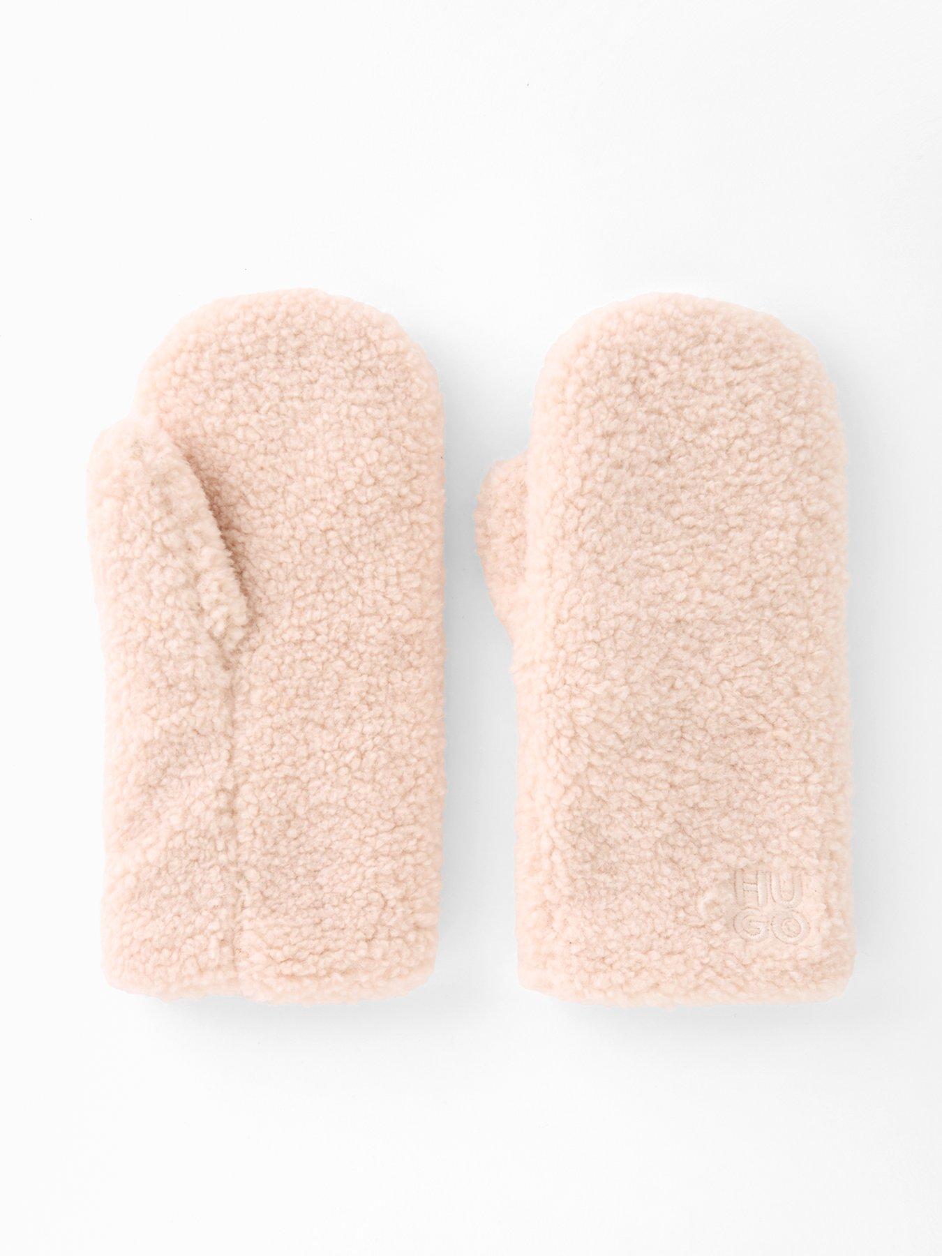 front image of hugo-gloves-white