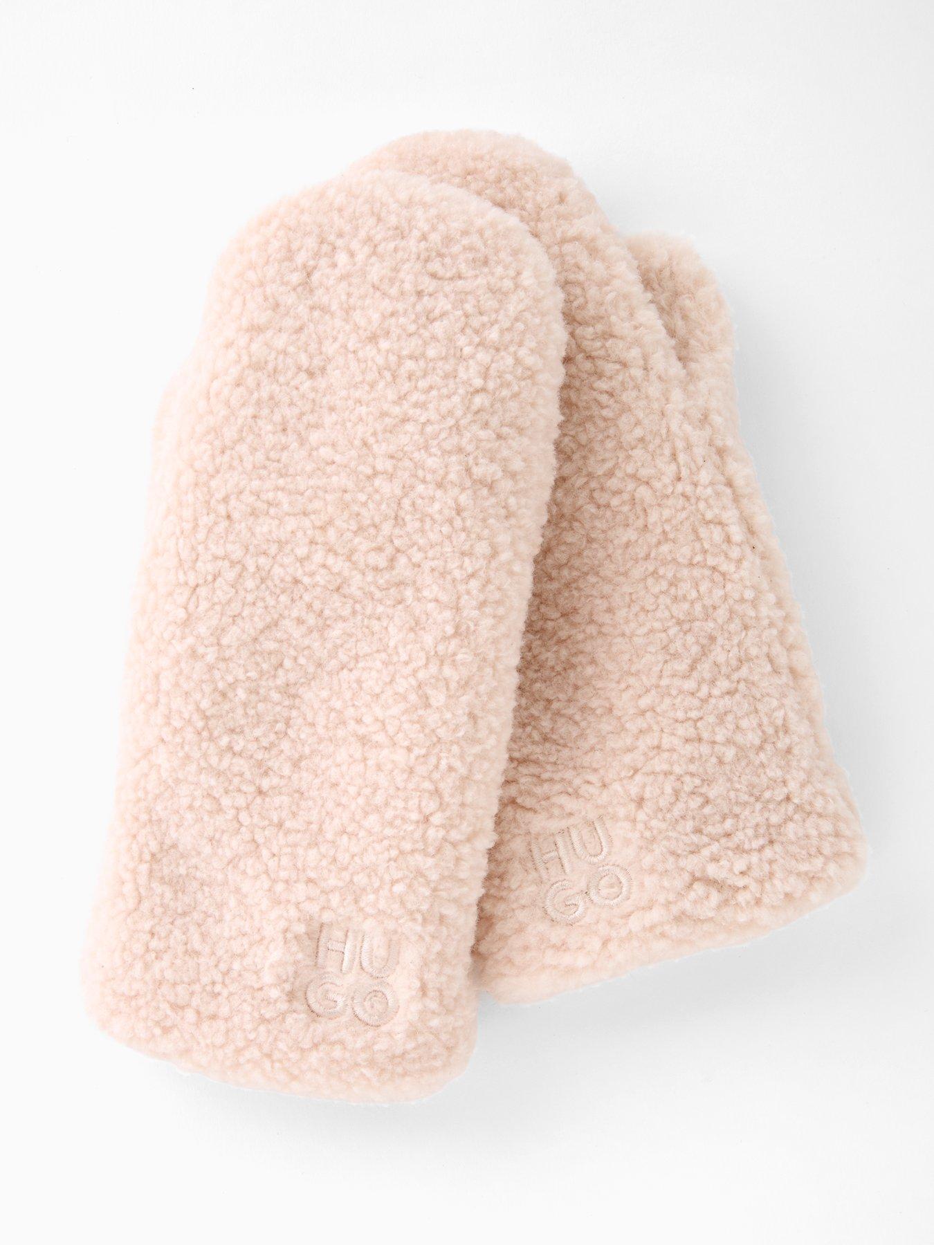 back image of hugo-gloves-white