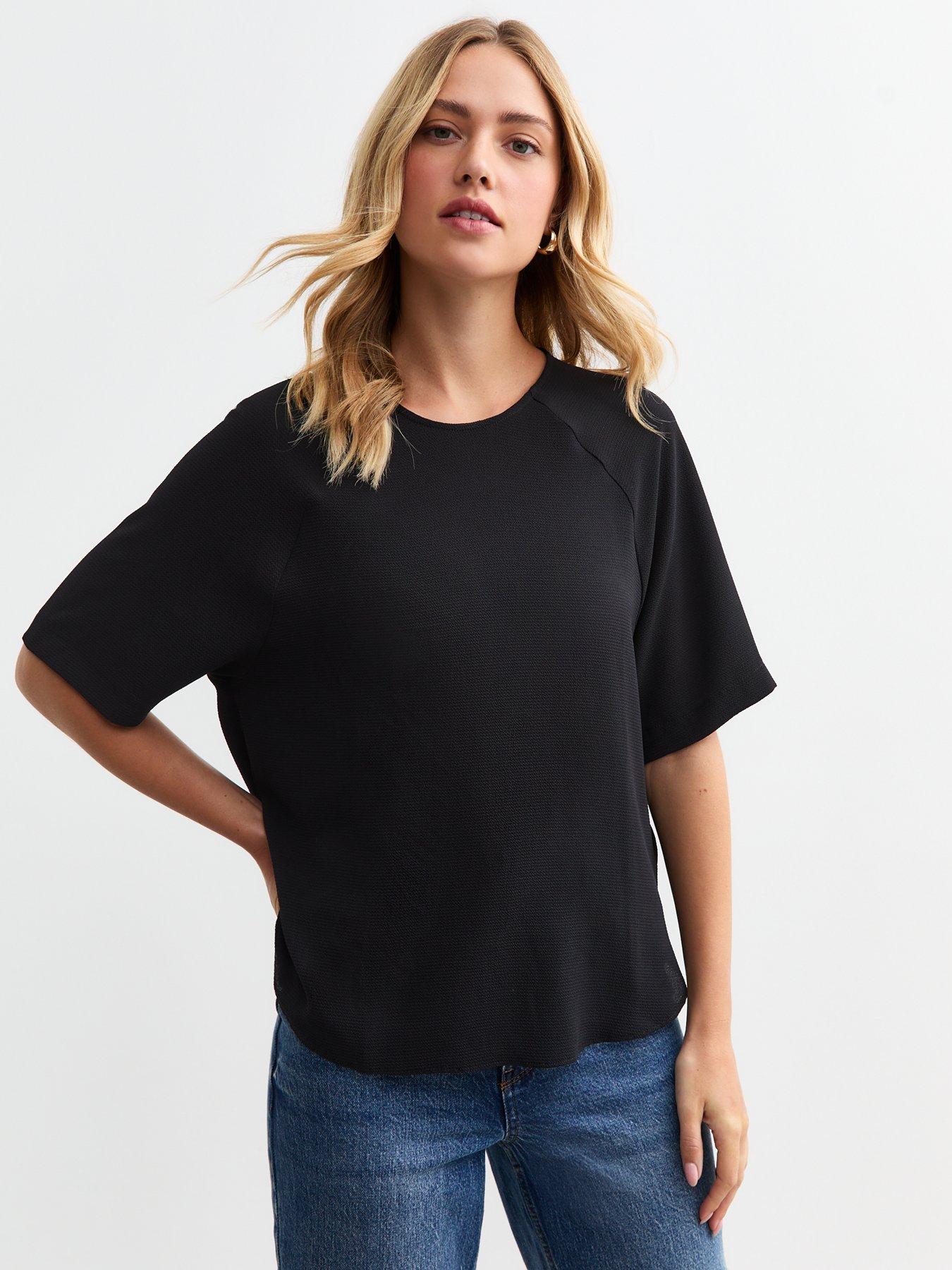 undefined Woven T-Shirt - Black