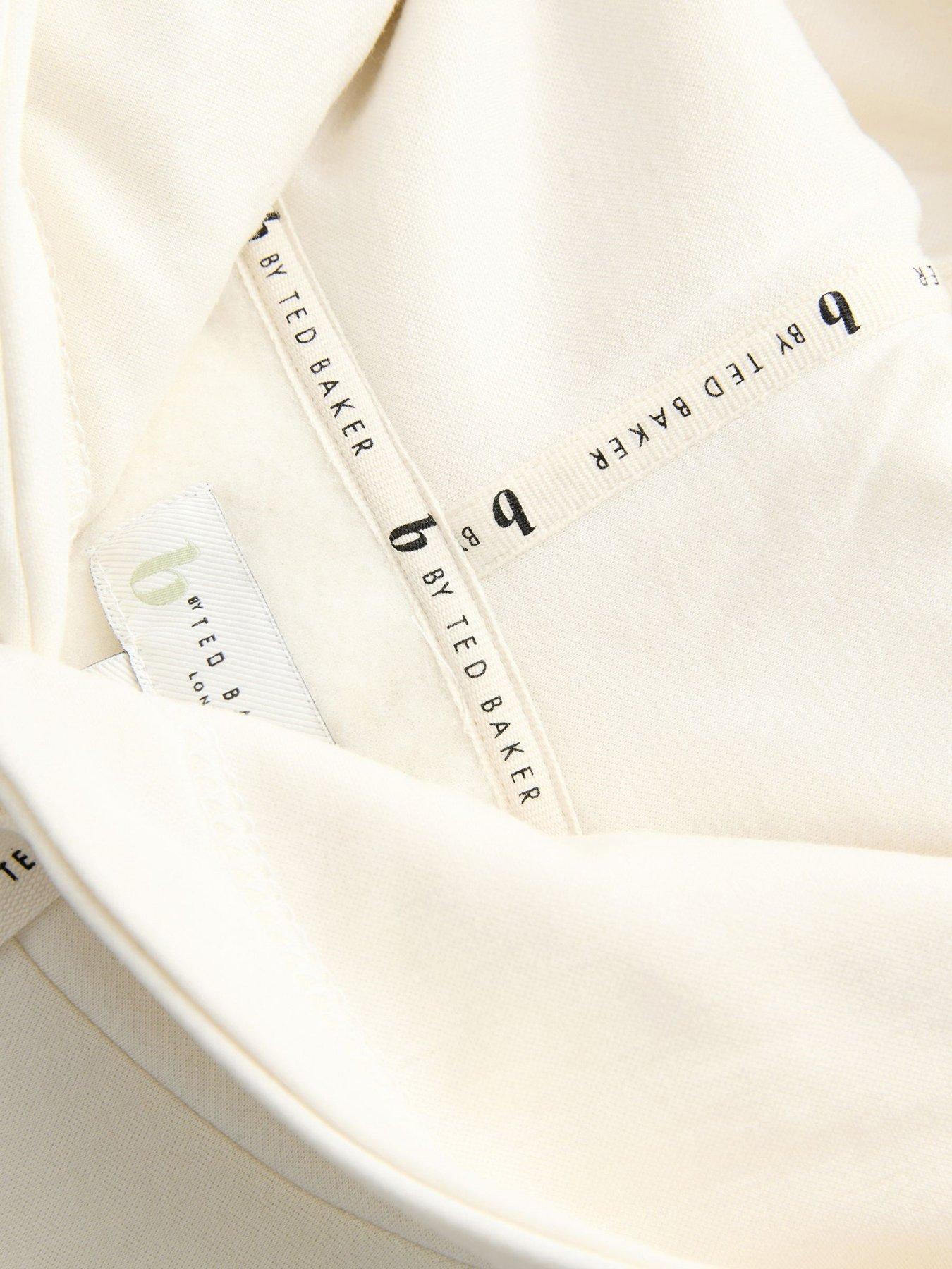 Image 6 of 6 of B By Ted Baker Standalone Lounge Hoodie - Black/White