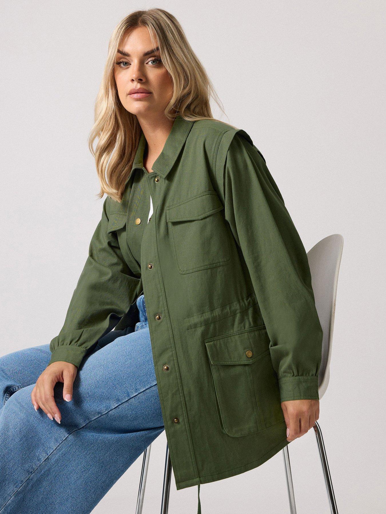 image of yours-curve-carpenter-jacket-green