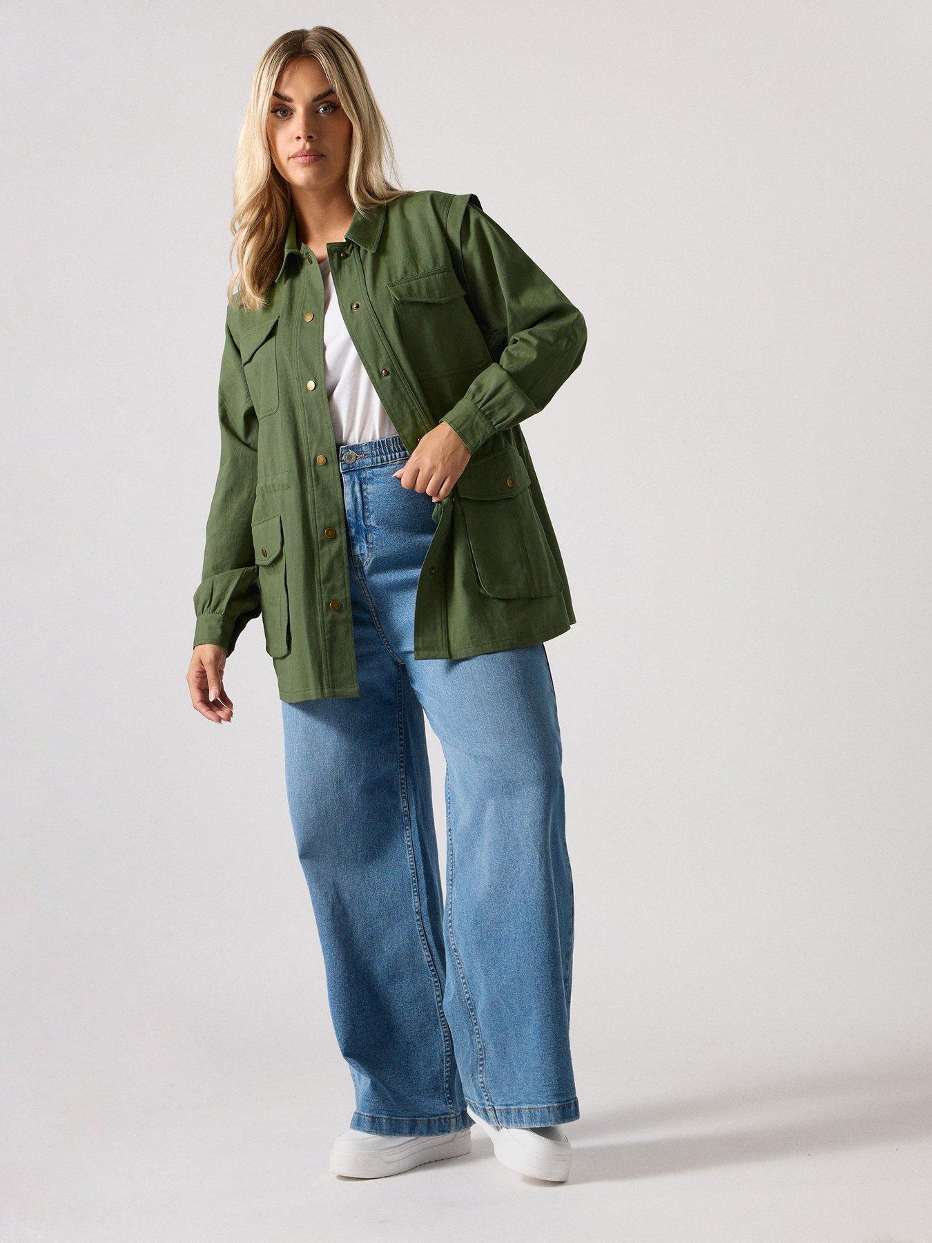  image of yours-curve-carpenter-jacket-green