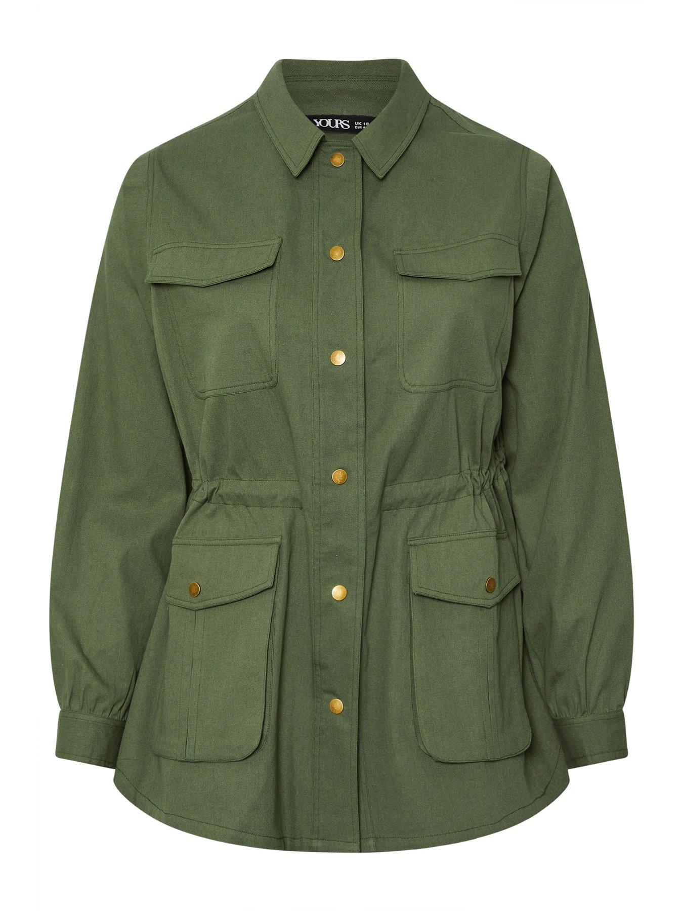  image of yours-curve-carpenter-jacket-green