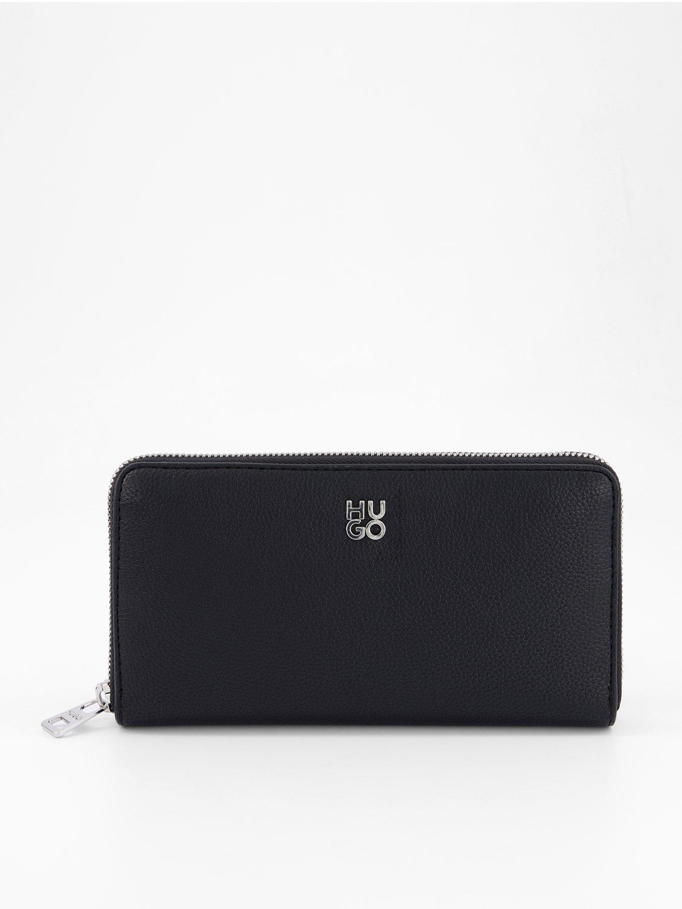 HUGO Chris Zip Around Purse - Black