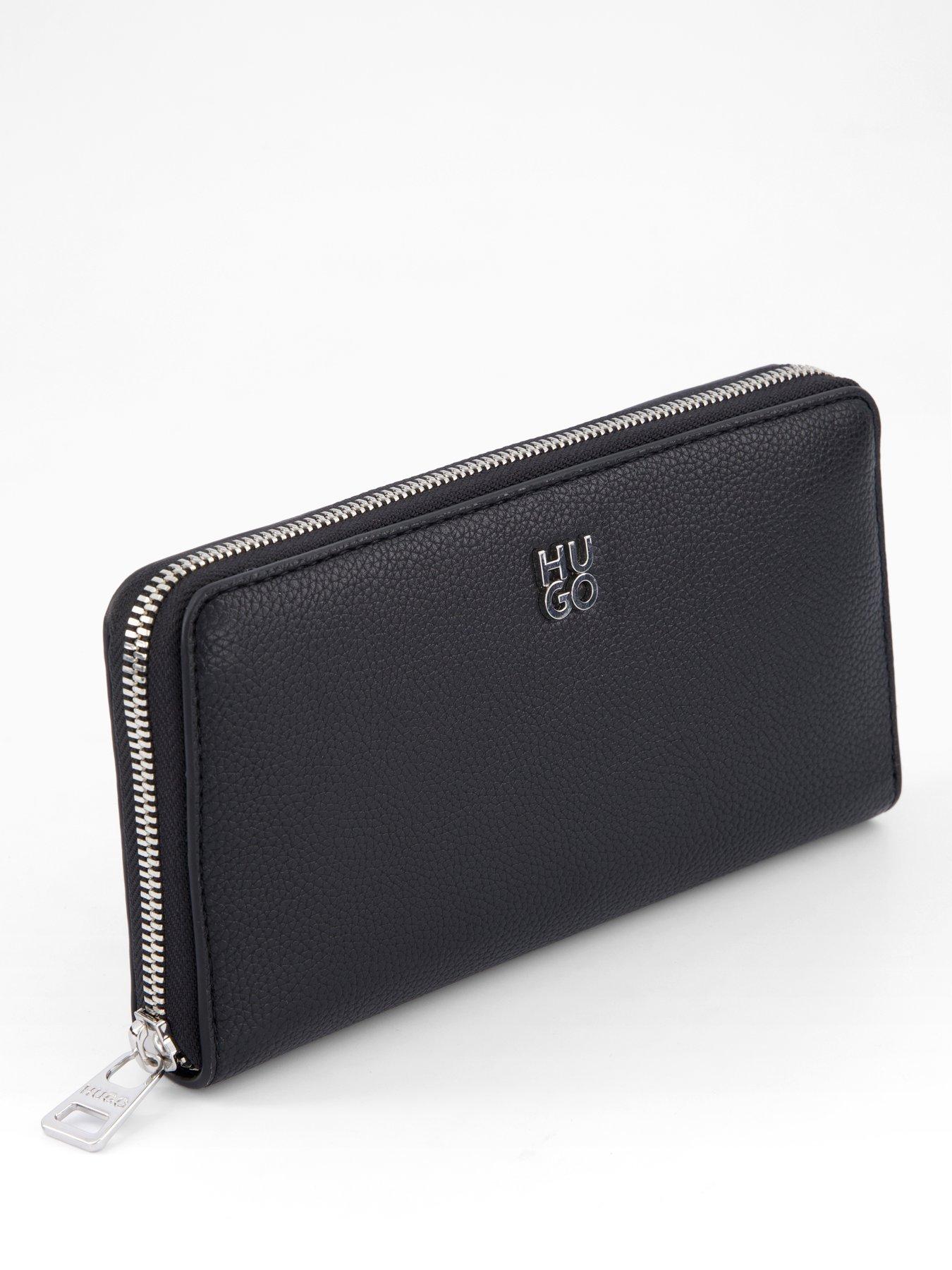 Image 2 of 4 of HUGO Chris Zip Around Purse - Black
