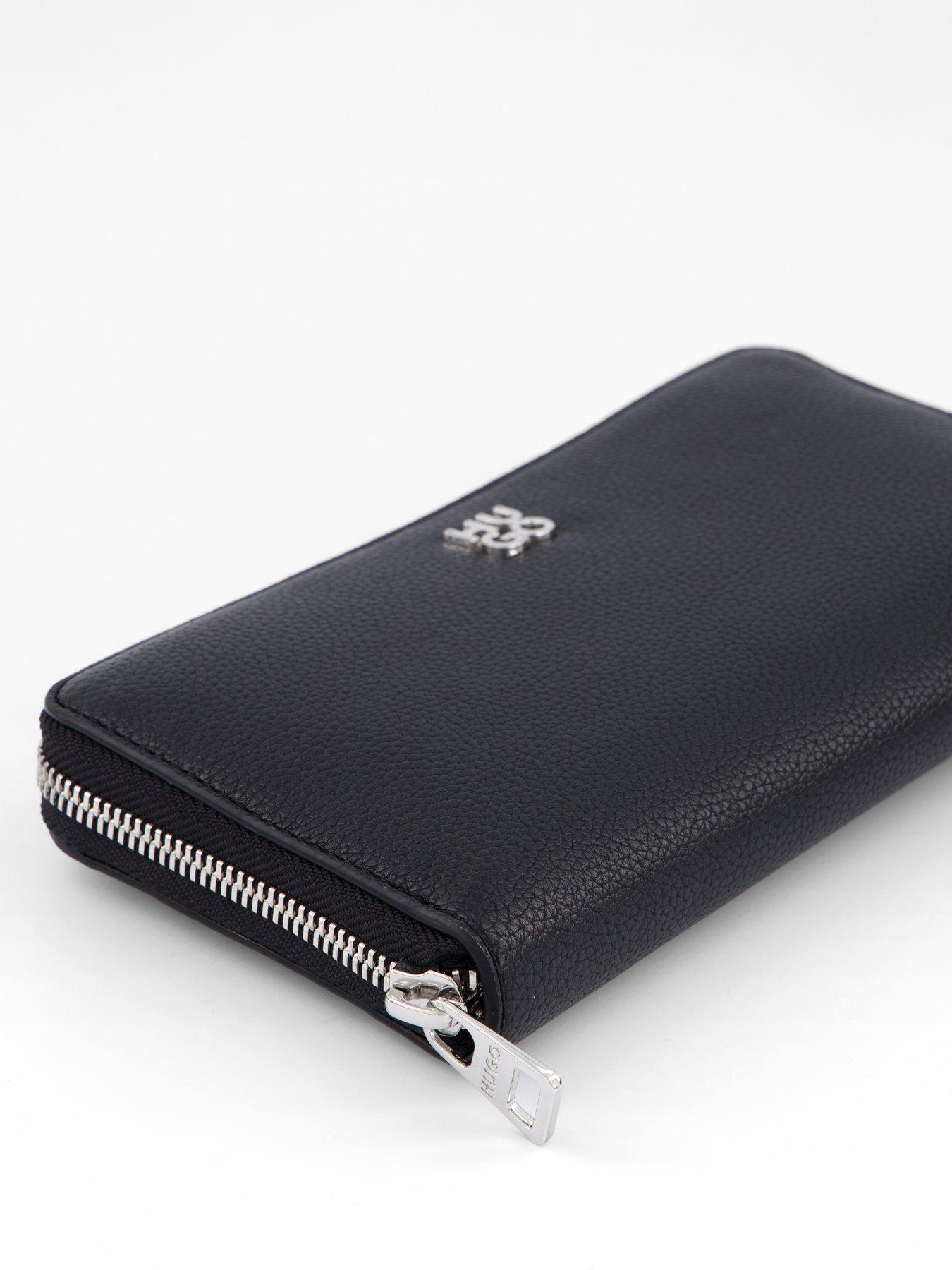 Image 4 of 4 of HUGO Chris Zip Around Purse - Black