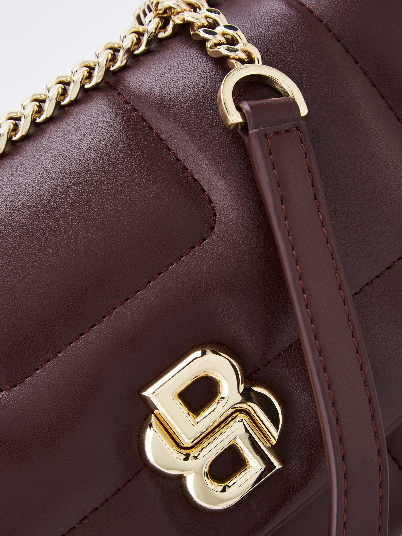  image of boss-icon-shoulder-bag-red