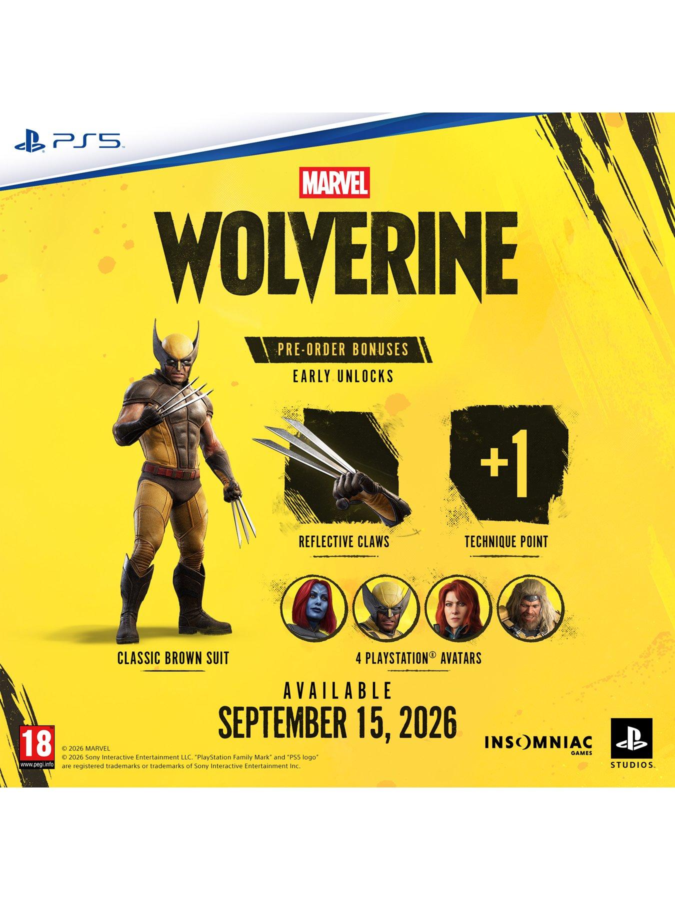 Image 2 of 8 of Playstation Marvel's Wolverine - PlayStation&reg;5