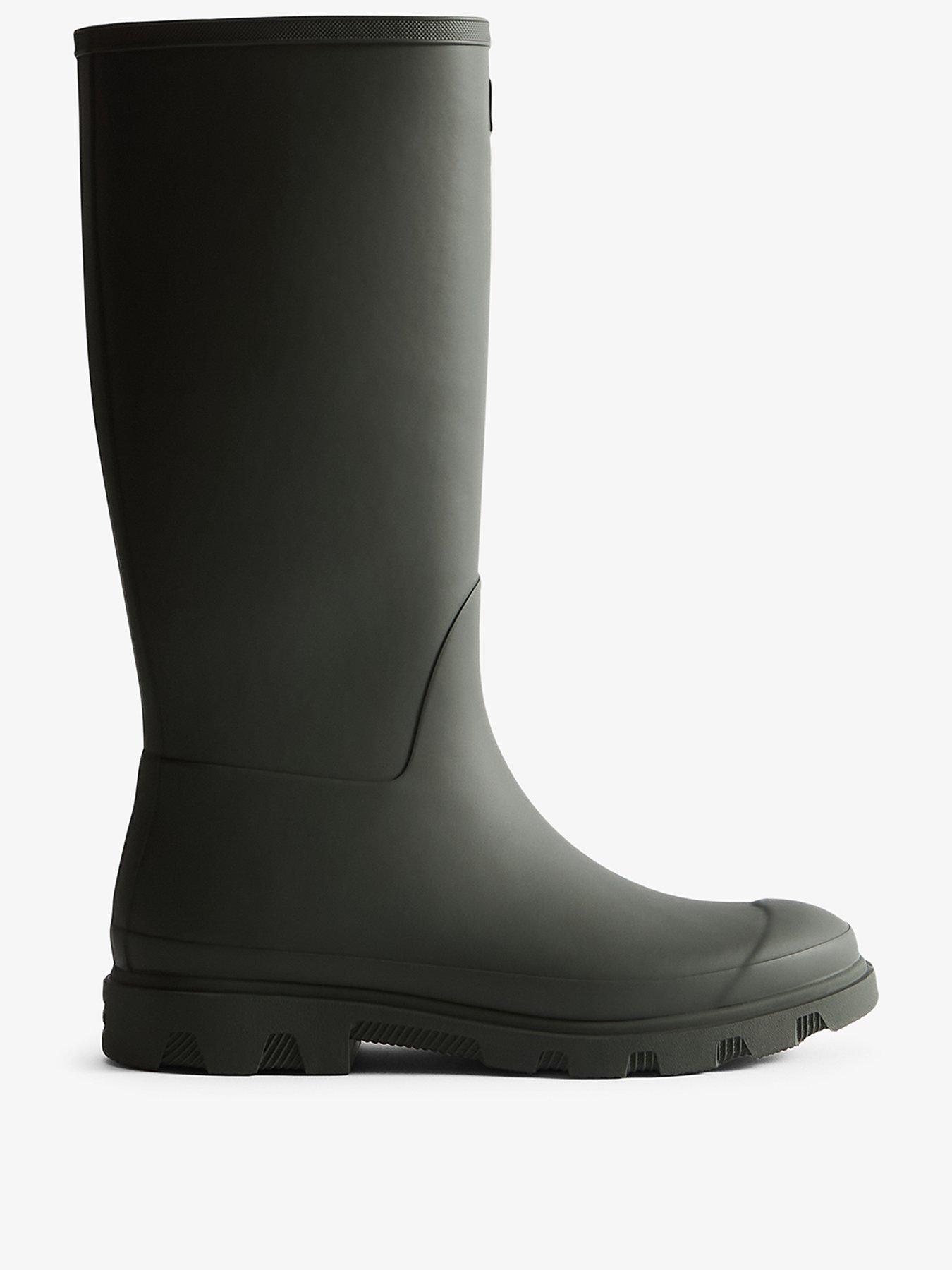 Image 2 of 4 of Hunter Mens Downpour Tall Boots - Green