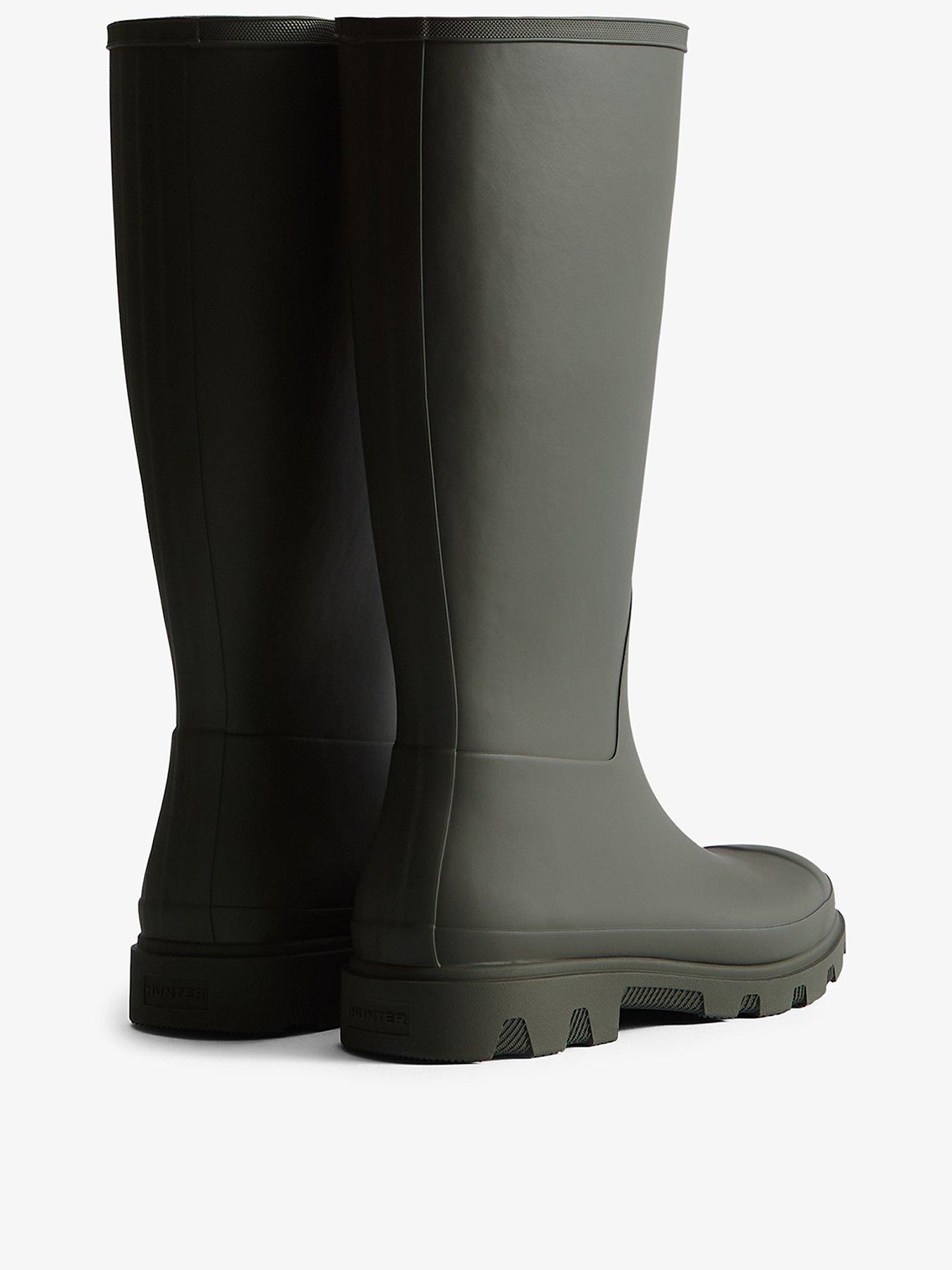 Image 3 of 4 of Hunter Mens Downpour Tall Boots - Green