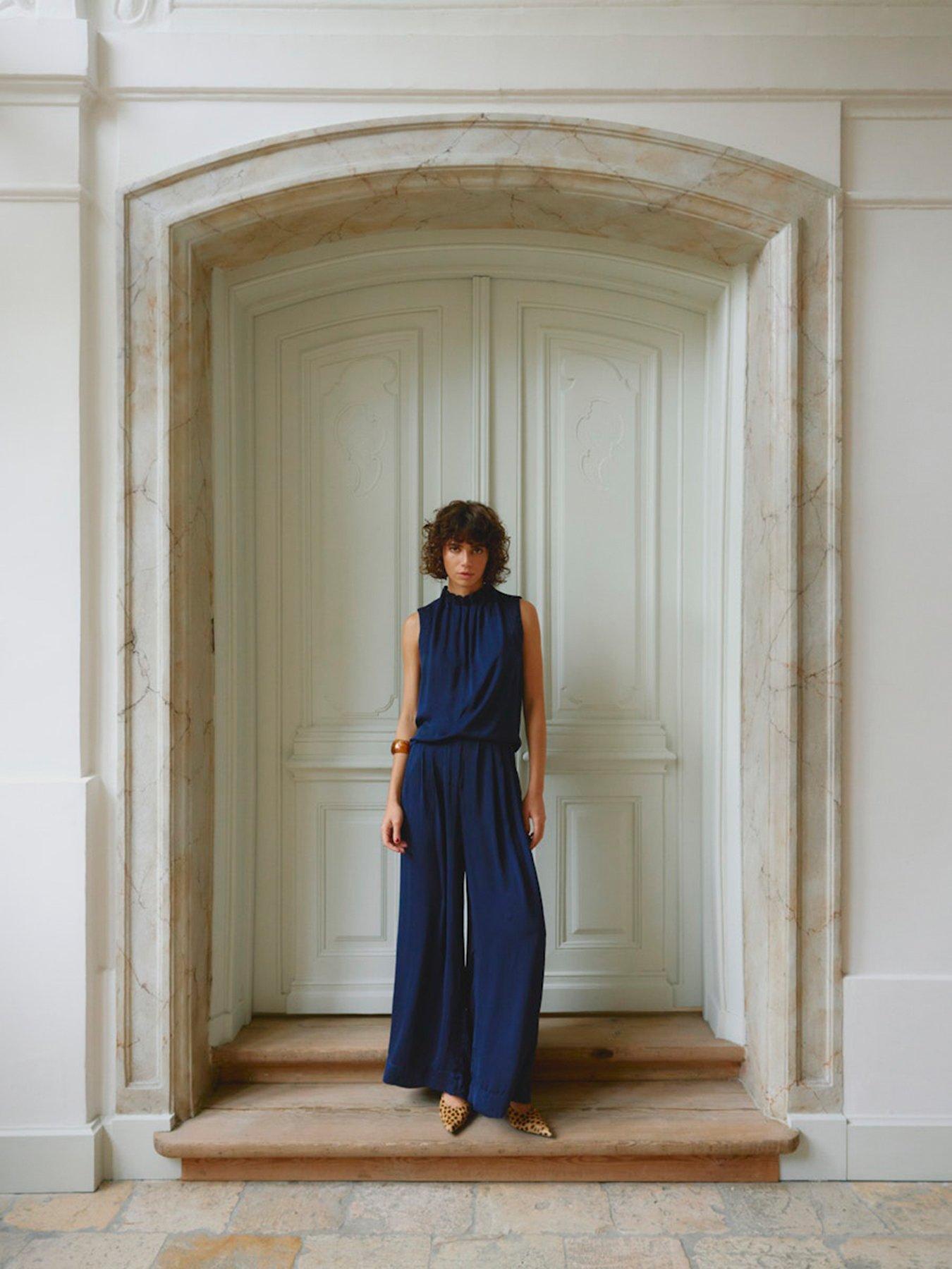 aware-shanna-high-neck-top-navy
