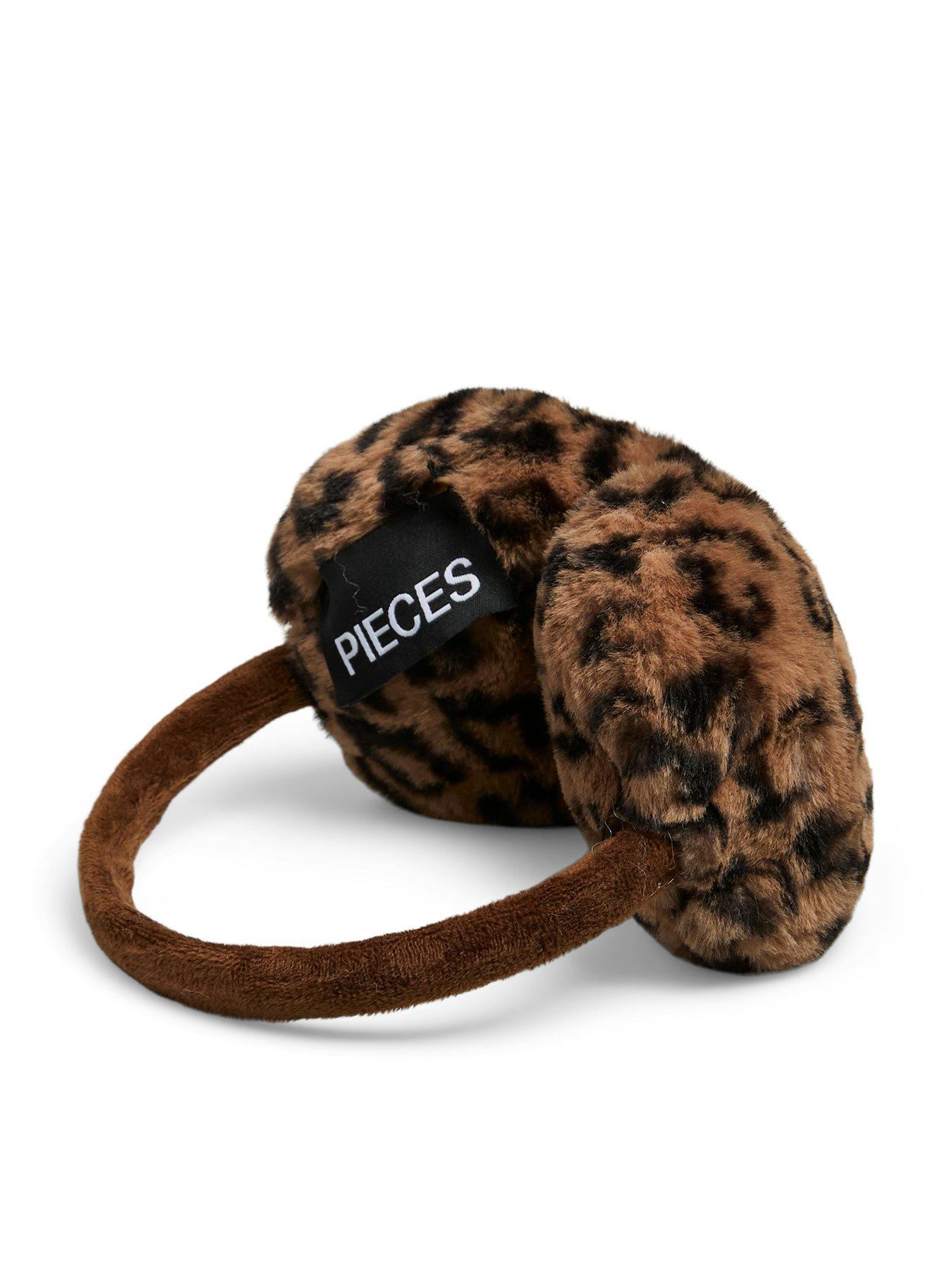PIECES Jeanel Earmuffs - Leopard Print