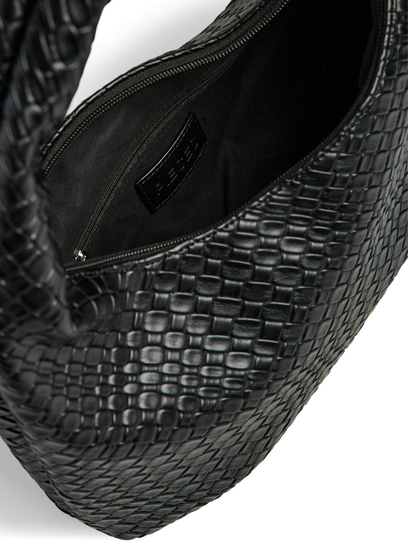 Image 3 of 4 of PIECES Jenni Braided Bag - Black