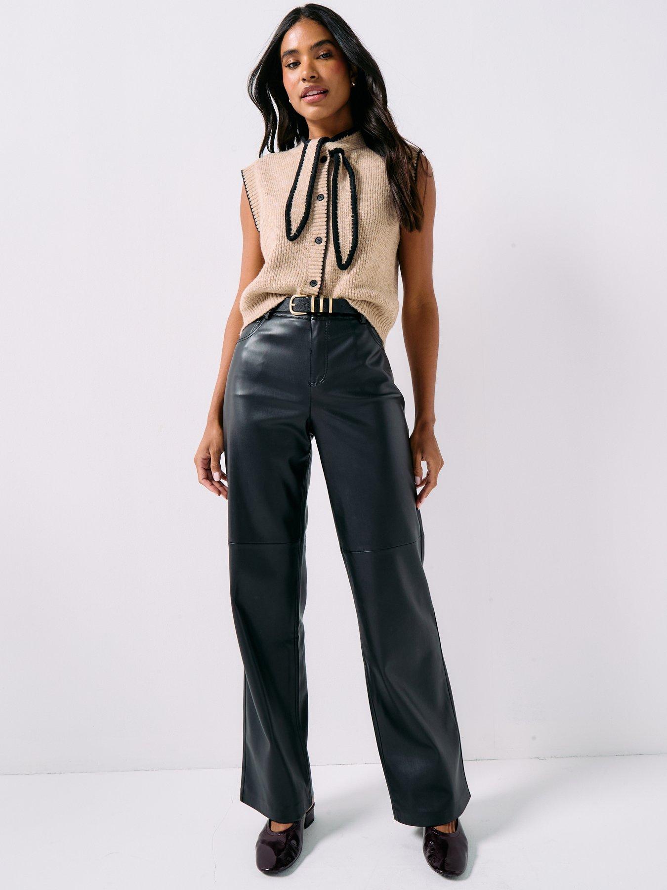  image of vero-moda-vmnapoli-knitted-sleeveless-cardigan-cream