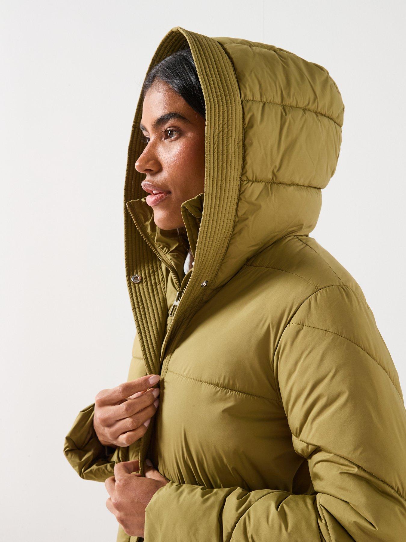 JDY JDYAJA PADDED JACKET - Téli kabát - black/fekete