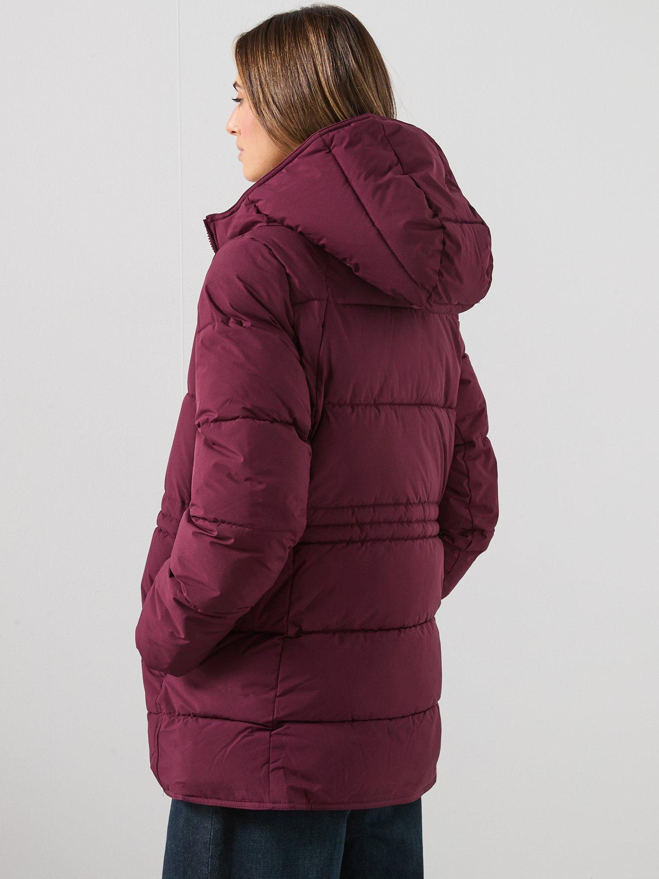 Image 2 of 6 of Vero Moda Cera Padded Coat - Red