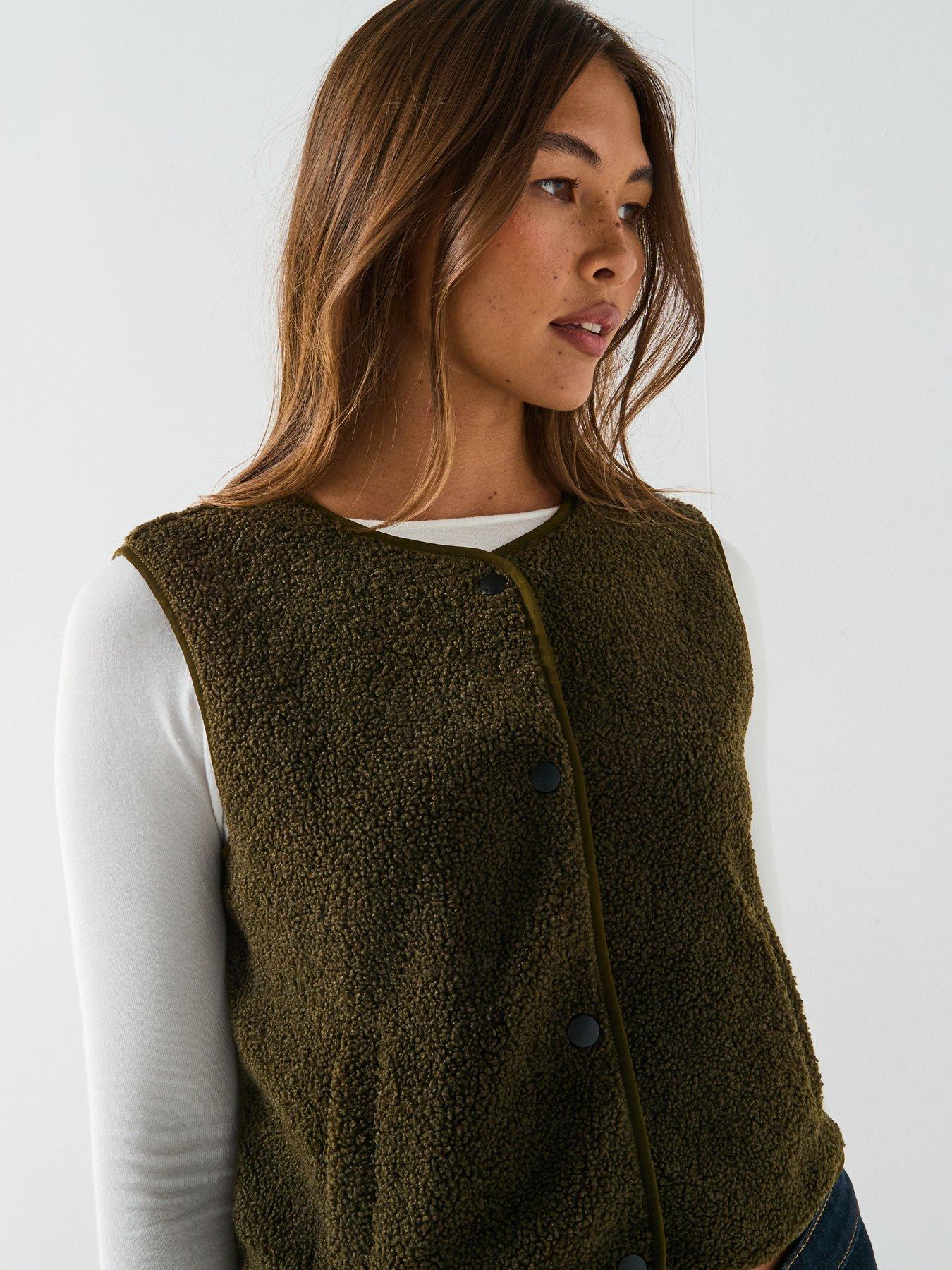 Gilet Long Vera Moda Taille S - Couleur Marine - Occasion Très Bon État