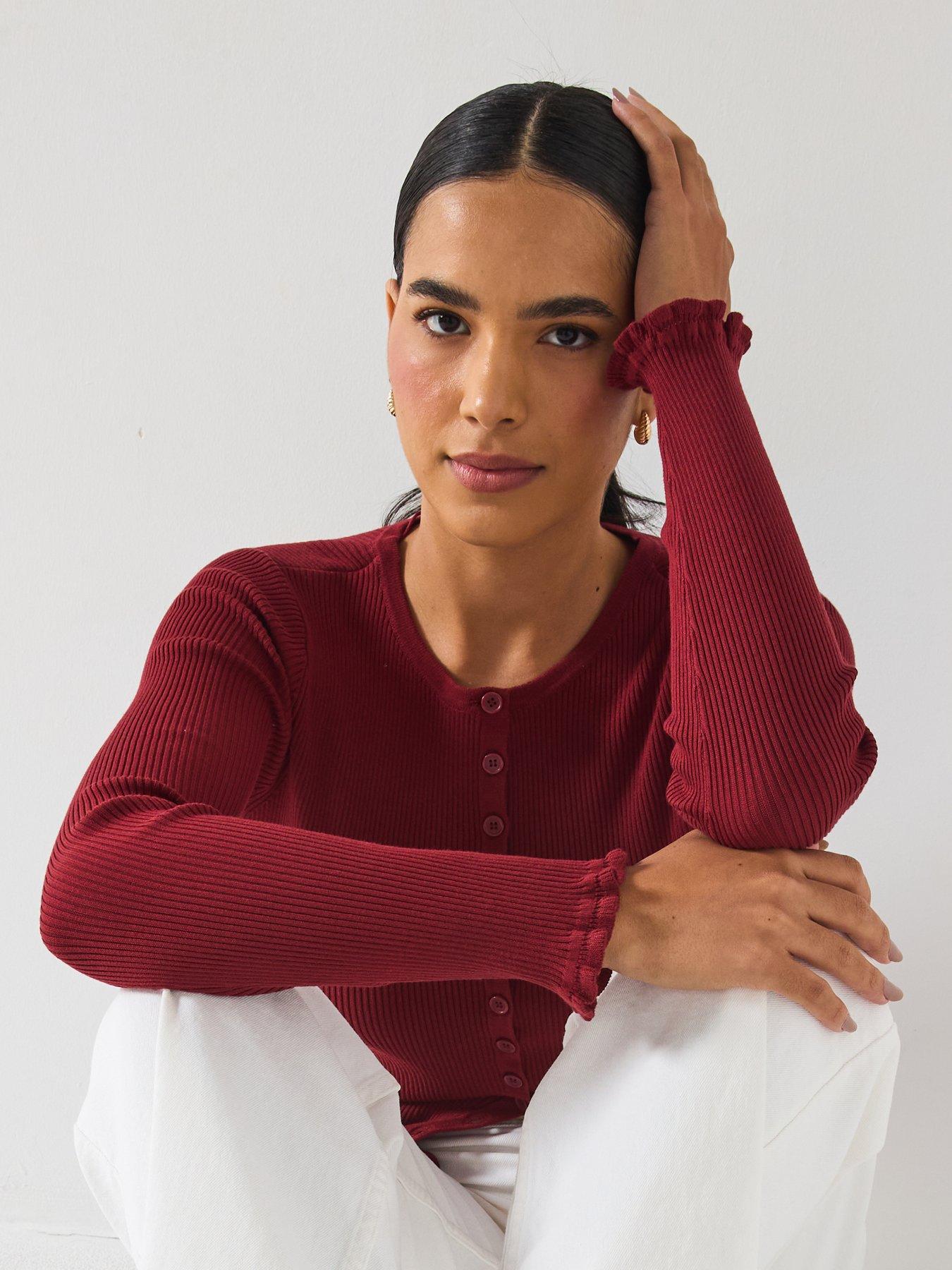  image of vero-moda-long-sleeve-button-cardigan-black