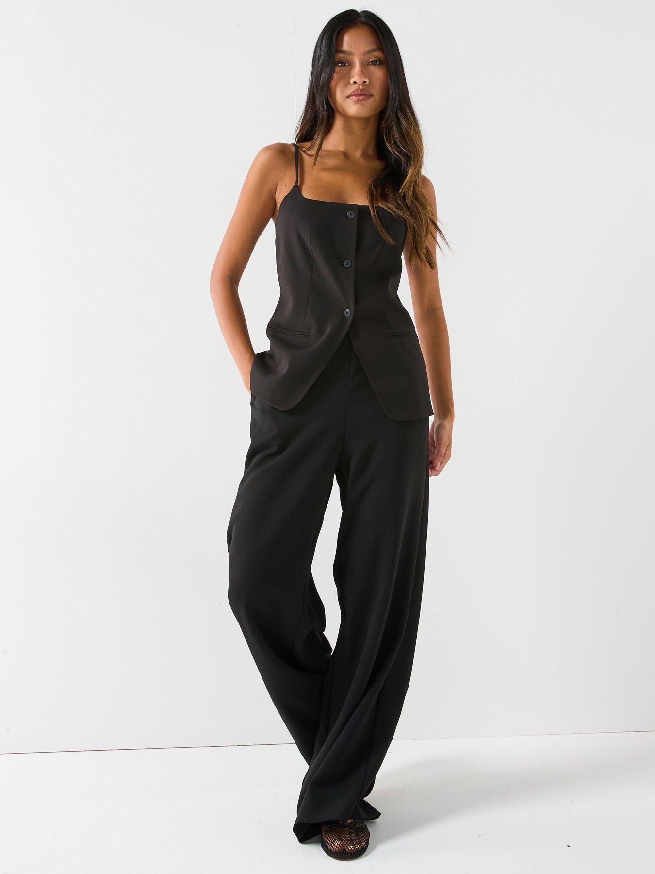  image of only-ladora-strap-vest-top-black