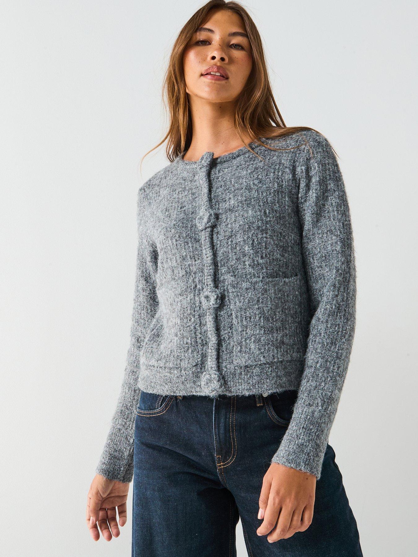 vero-moda-blossom-long-sleeve-cardigan-grey
